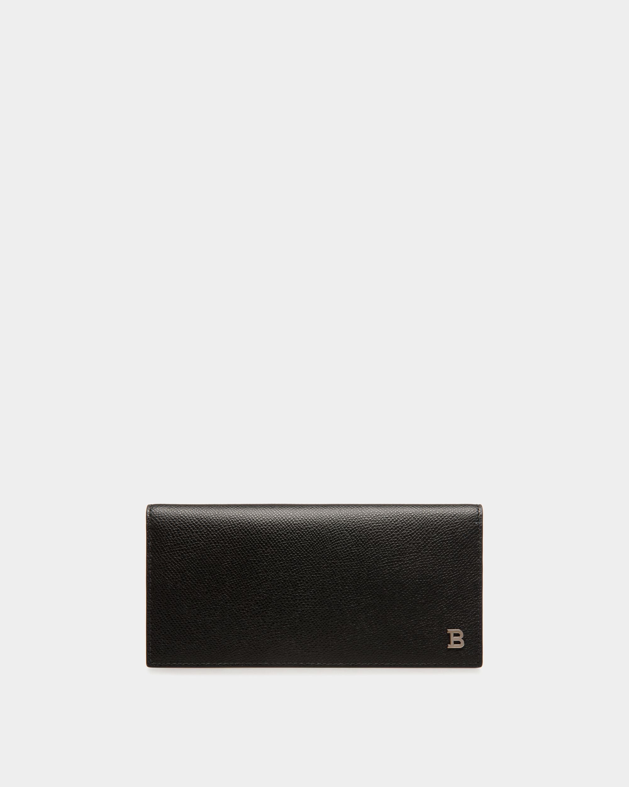 Continental Wallet In Black Bovine - Men's - Bally - 01
