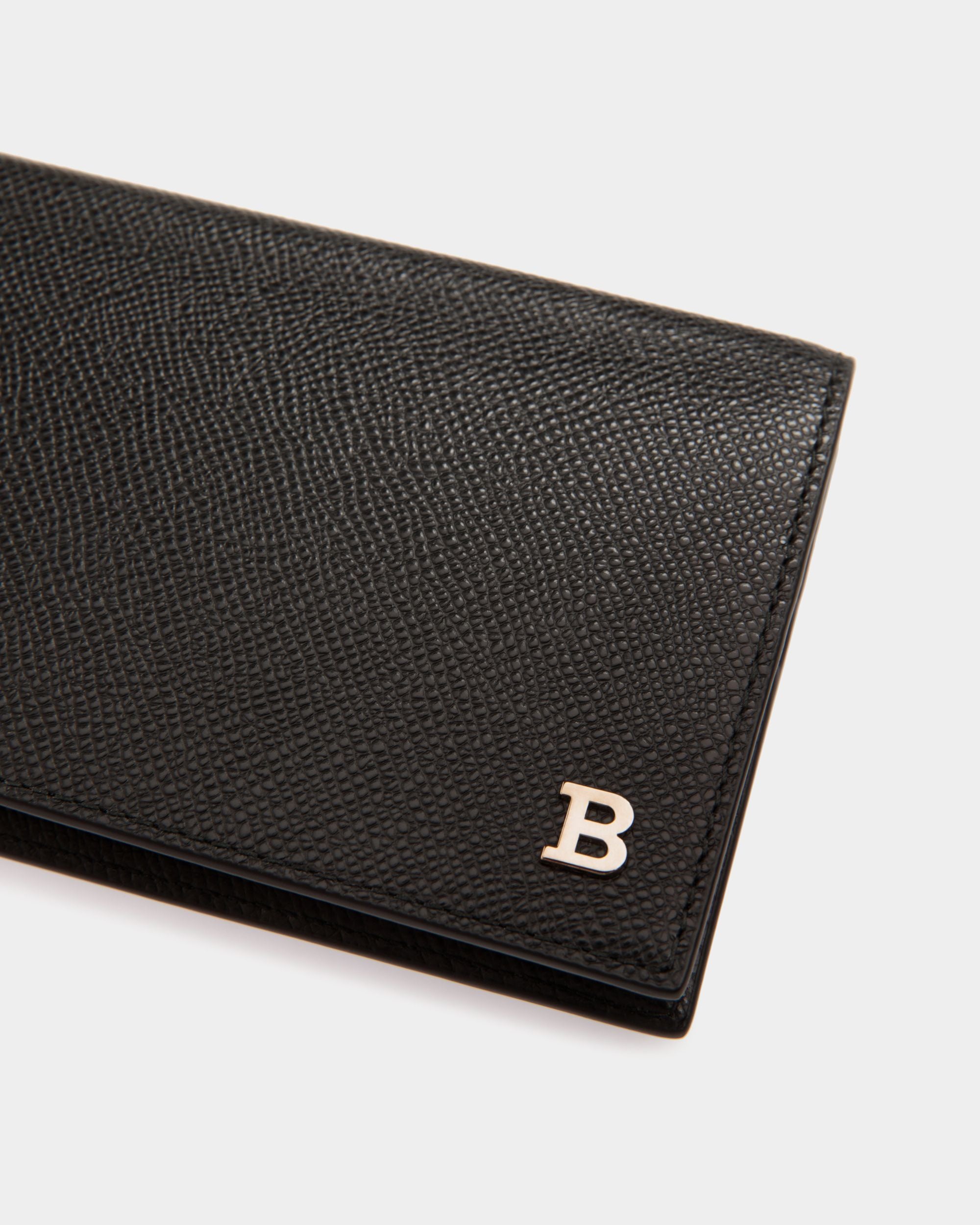 Continental Wallet In Black Bovine - Men's - Bally - 04