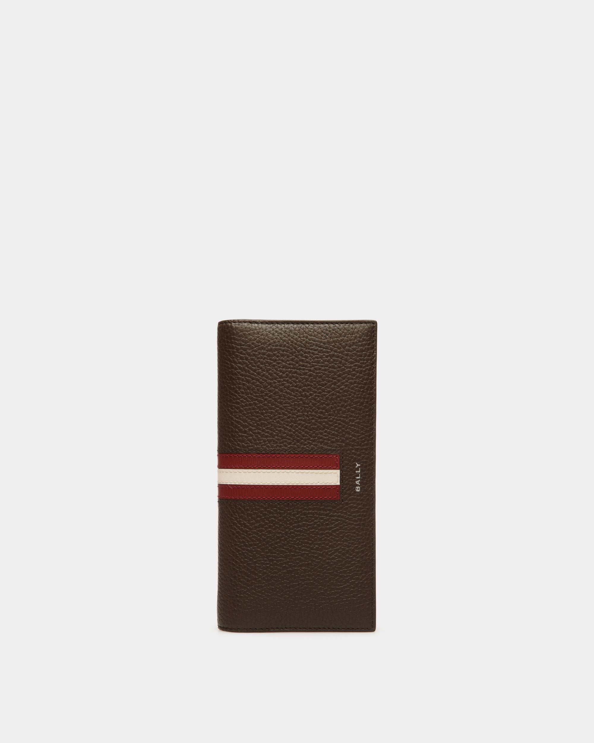 Cartera Continental Ribbon De Piel Ébano - Hombre - Bally - 01