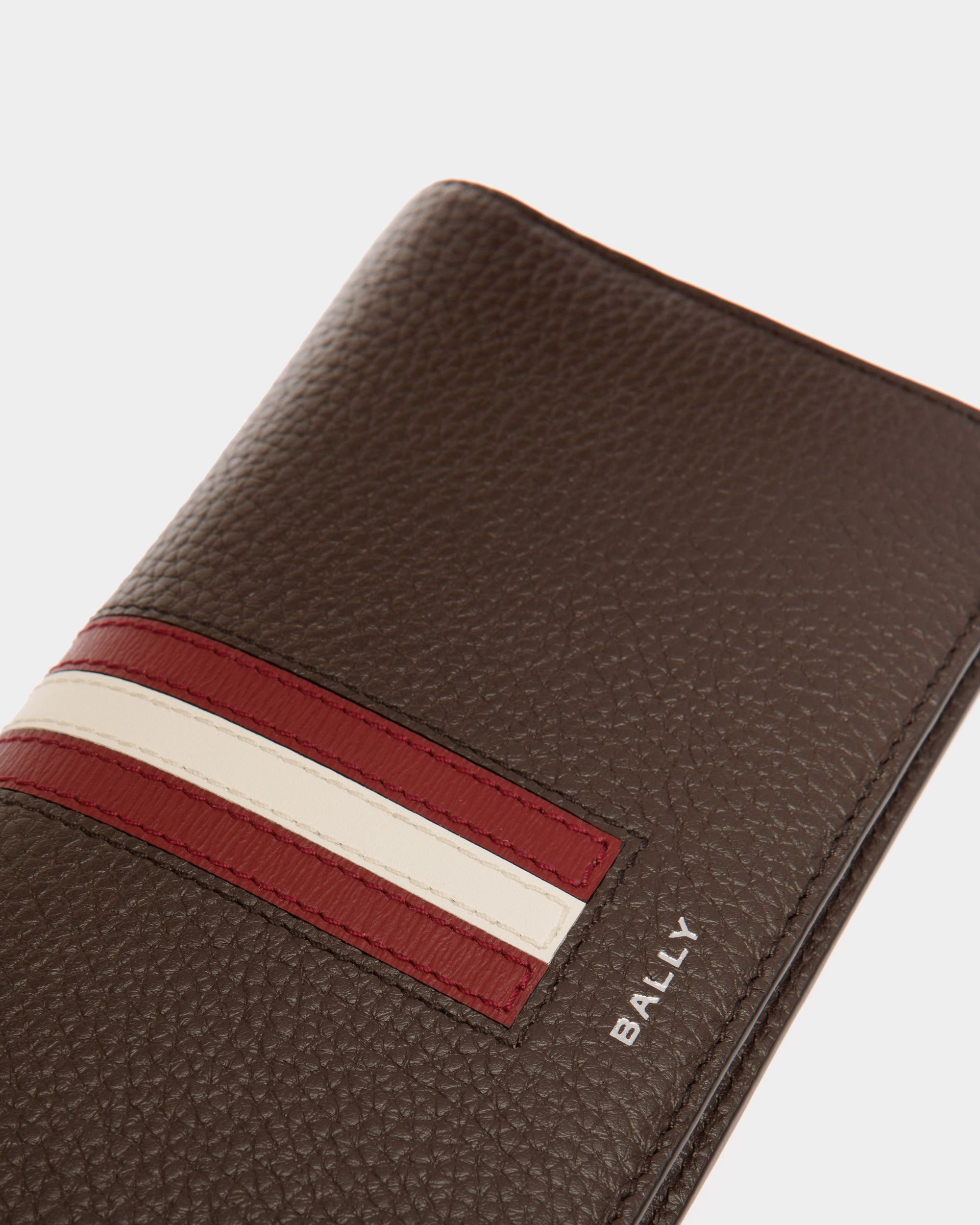 Cartera Continental Ribbon De Piel Ébano - Hombre - Bally - 04