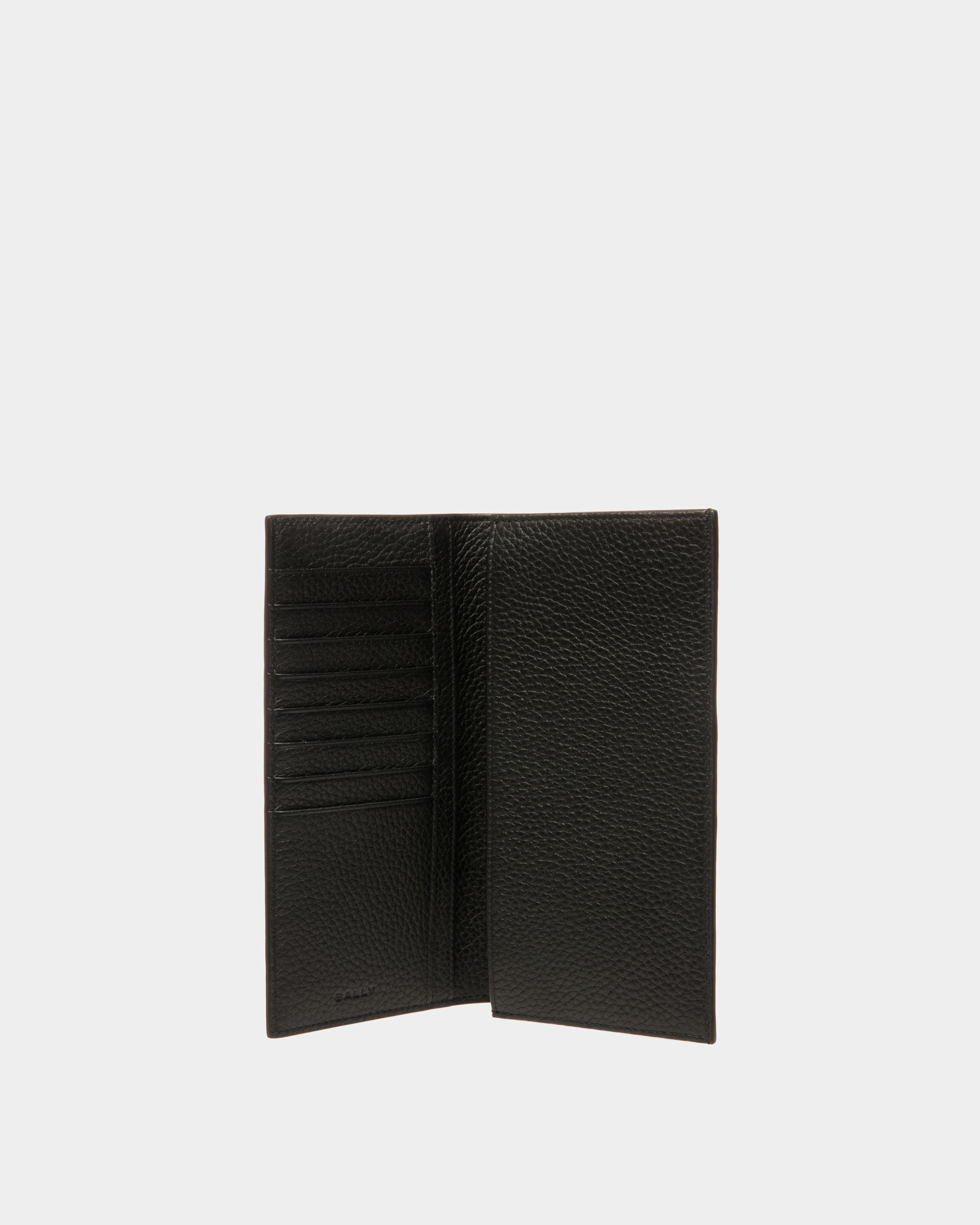 Cartera Continental Ribbon De Piel Granulada Negra - Hombre - Bally - 03