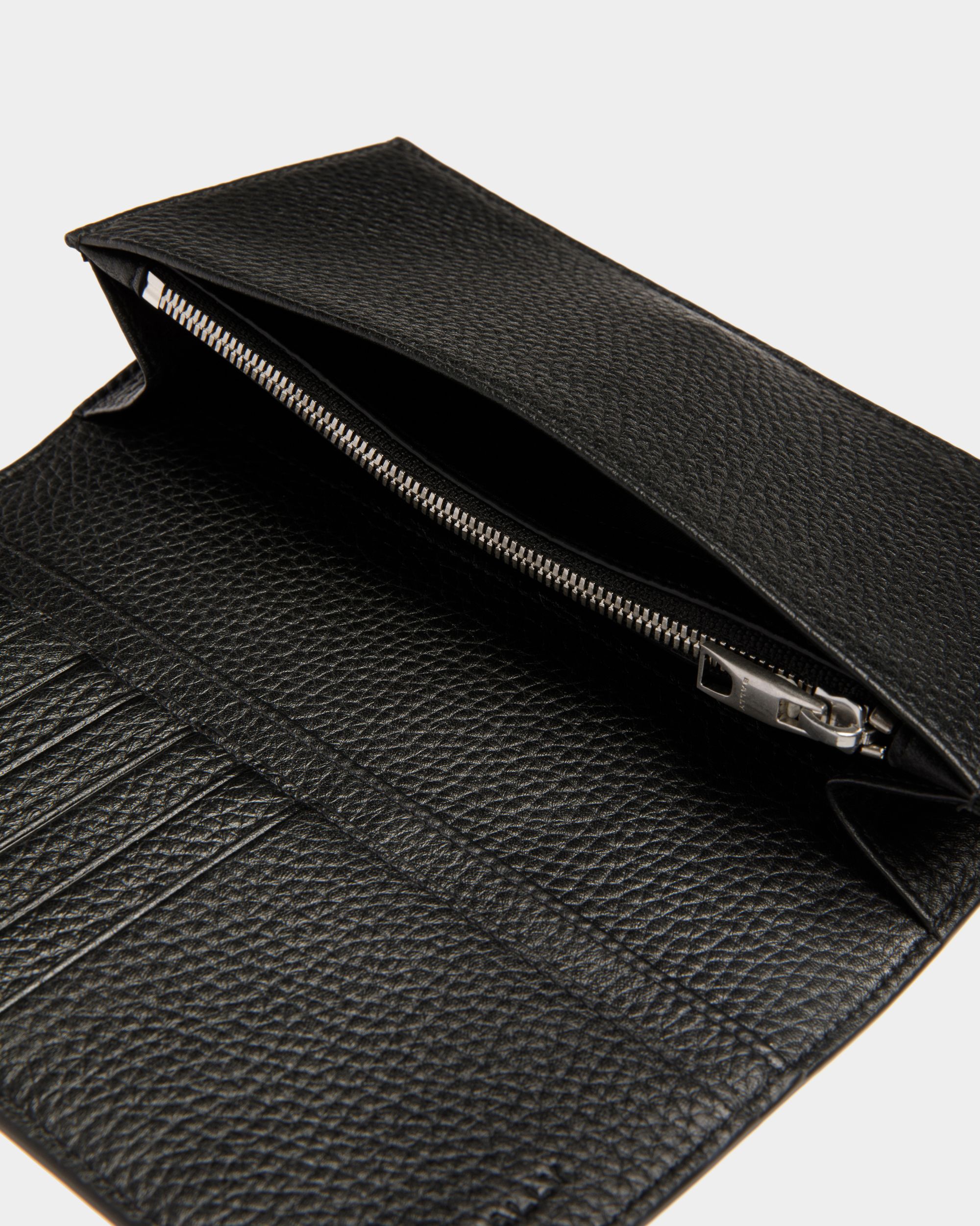 Cartera Continental Ribbon De Piel En Negro - Hombre - Bally - 04