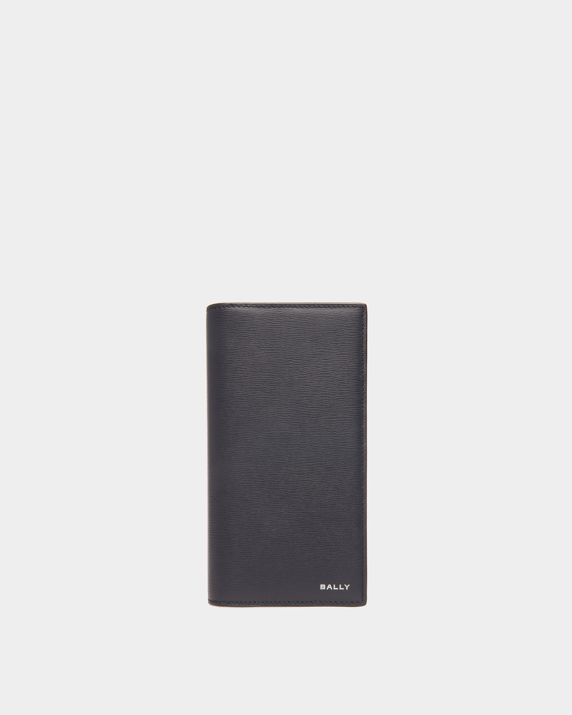 Crossing Continental Wallet In Midnight Leather - Men's - Bally - 01