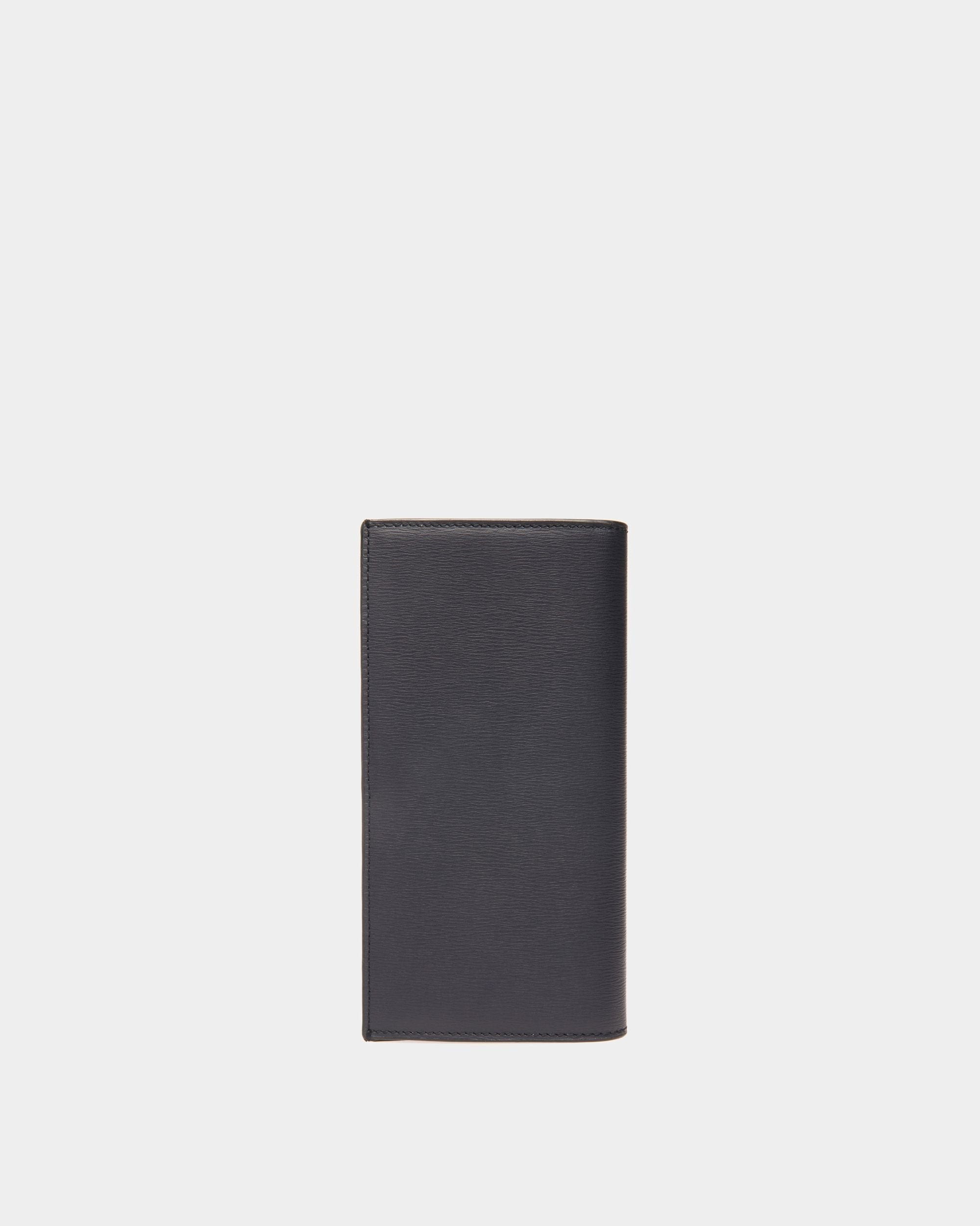 Crossing Continental Wallet In Midnight Leather - Men's - Bally - 02