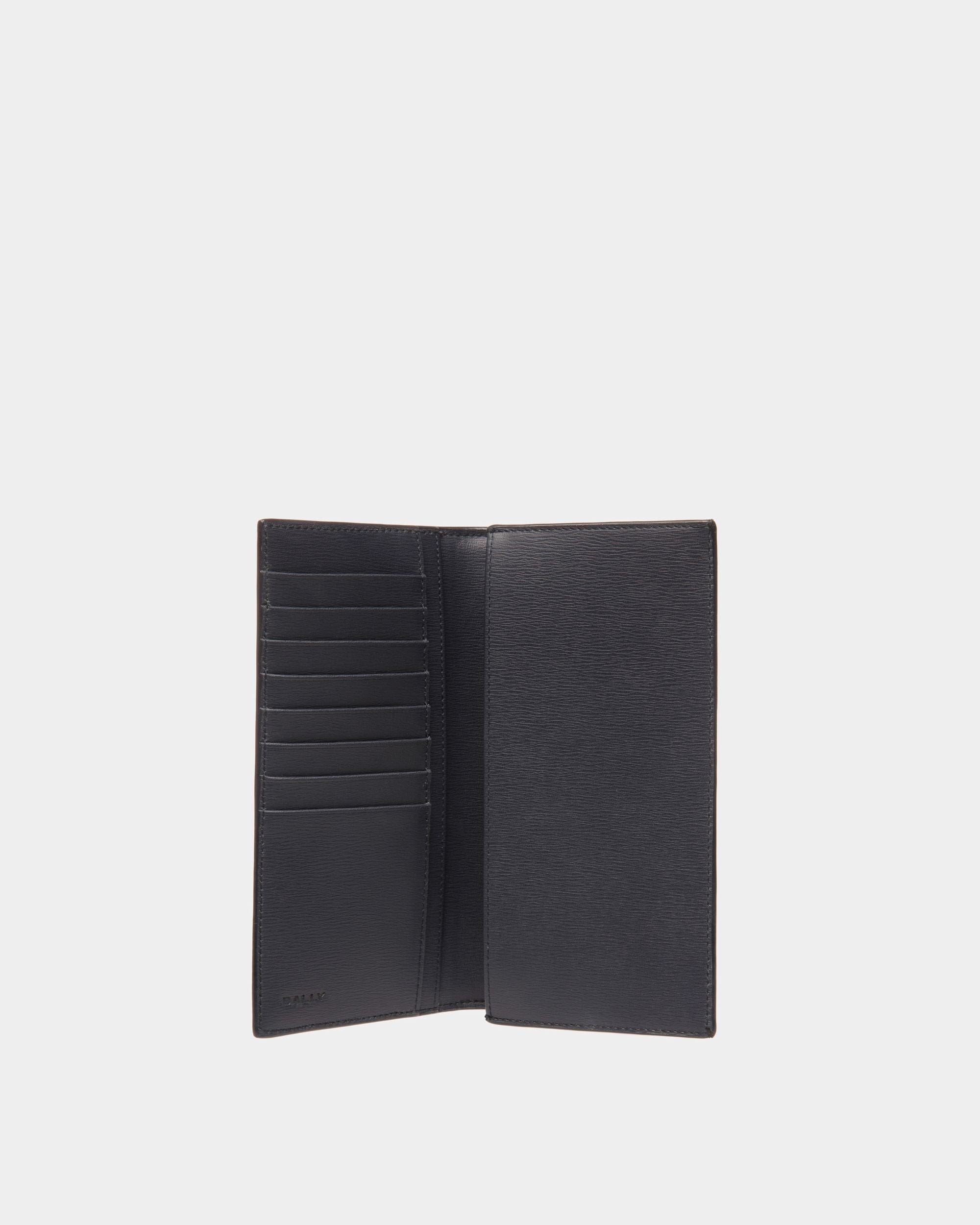 Crossing Continental Wallet In Midnight Leather - Men's - Bally - 03