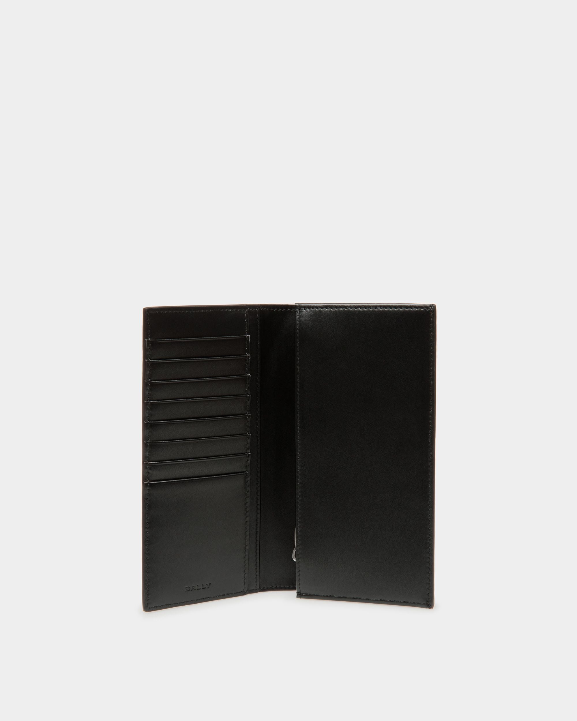 Lago Continental Wallet In Midnight Leather - Men's - Bally - 03