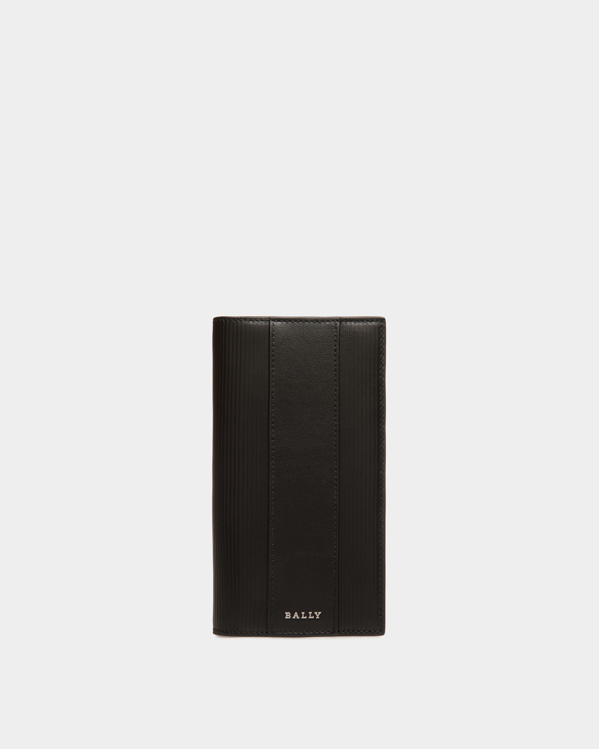 Continental Wallet In Black Bovine - Men's - Bally - 01