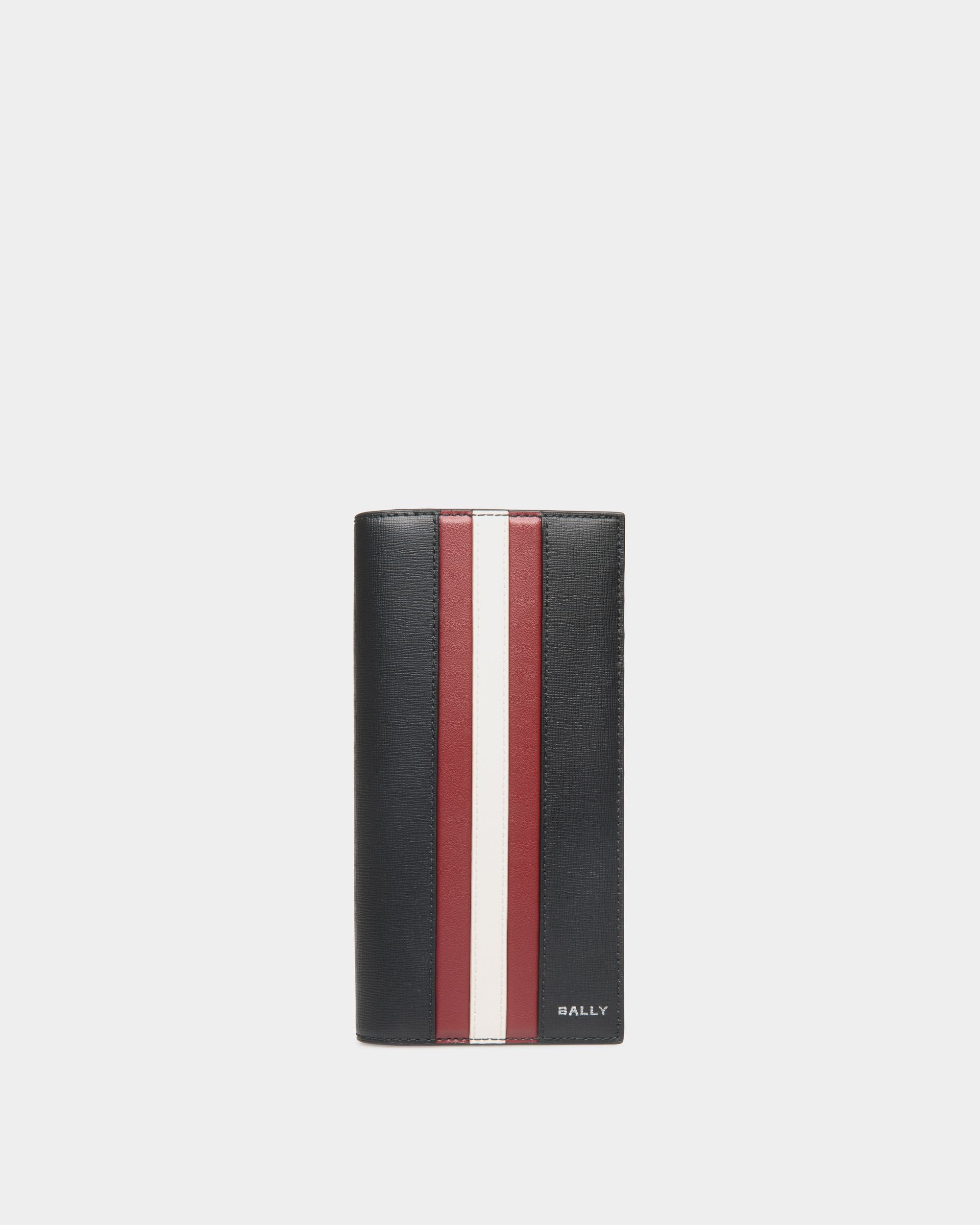 Cartera Continental Mythos De Piel Reciclada Negra - Hombre - Bally - 01