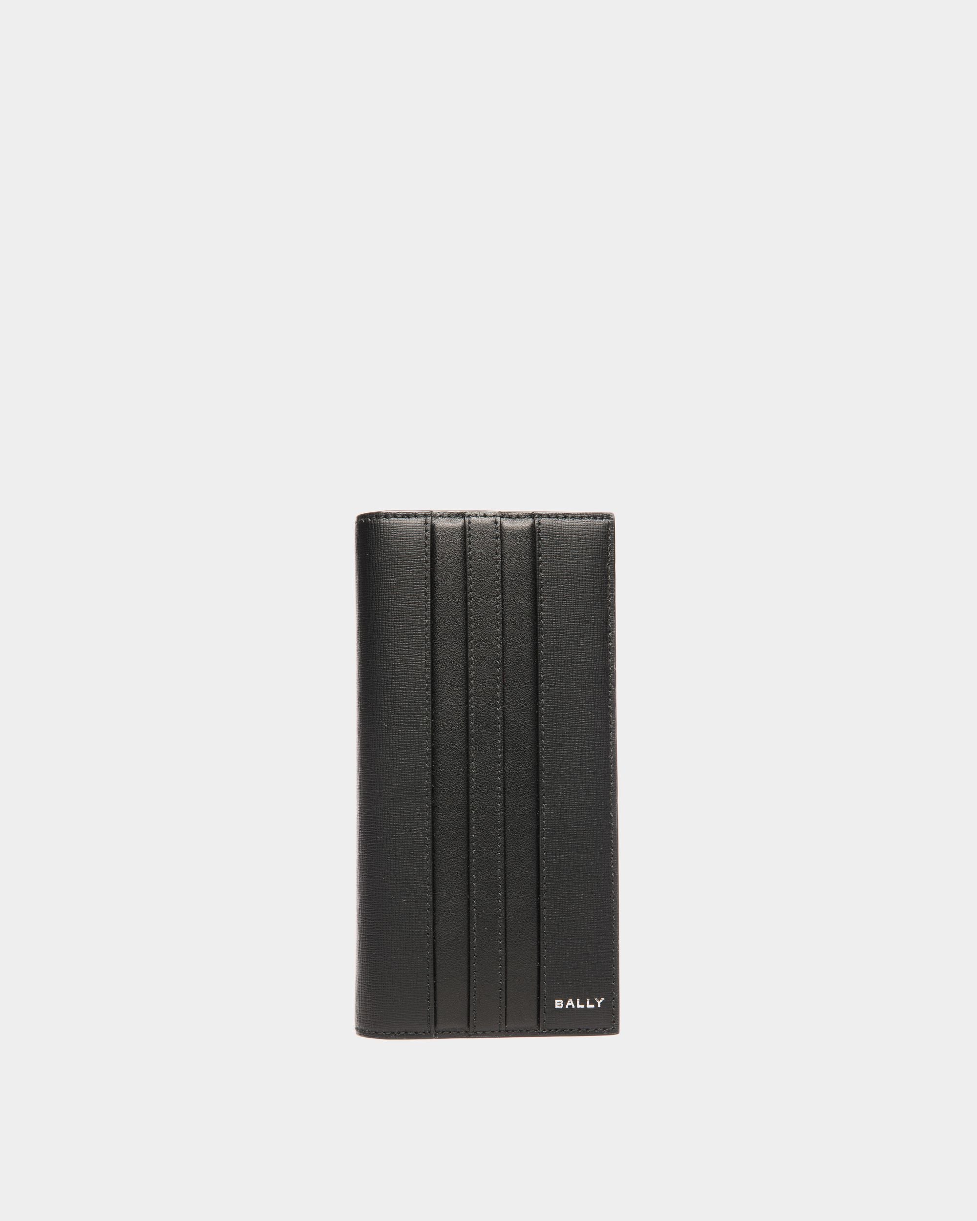 Cartera Continental Mythos De Piel Reciclada Negra - Hombre - Bally - 01