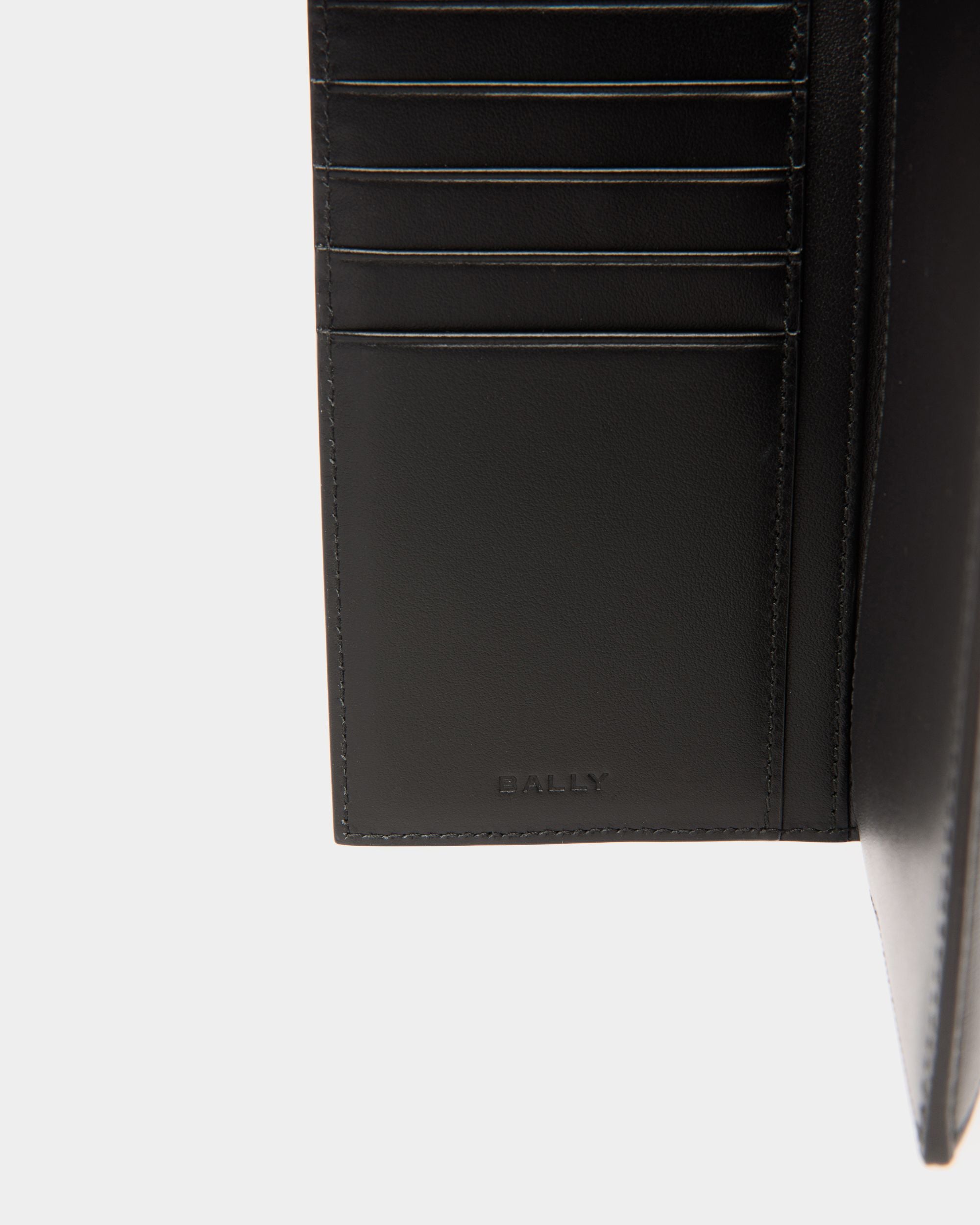 Cartera Continental Mythos De Piel Reciclada Negra - Hombre - Bally - 04
