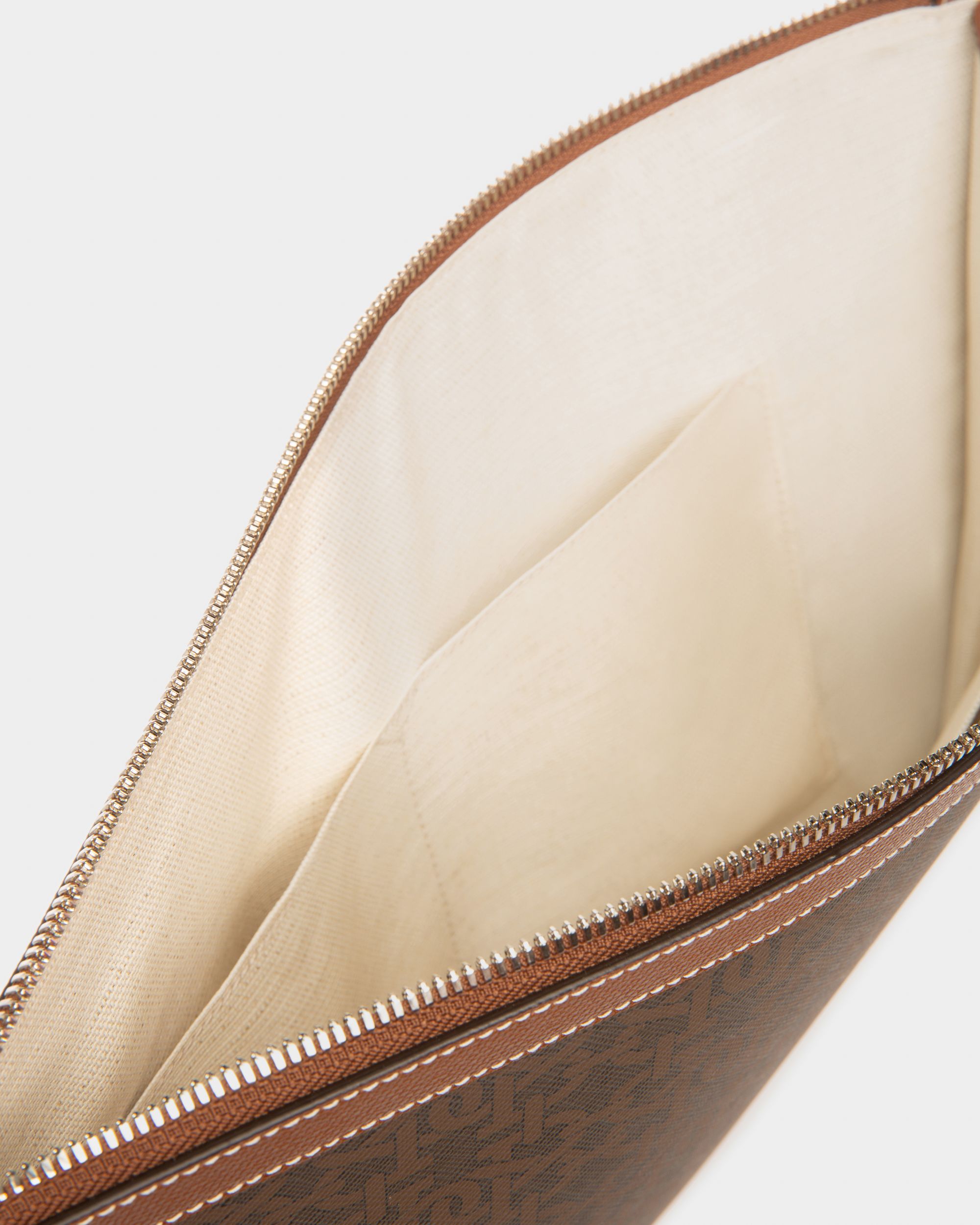 Bollis Large Tpu Pouch In Brown - Men's - Bally - 04