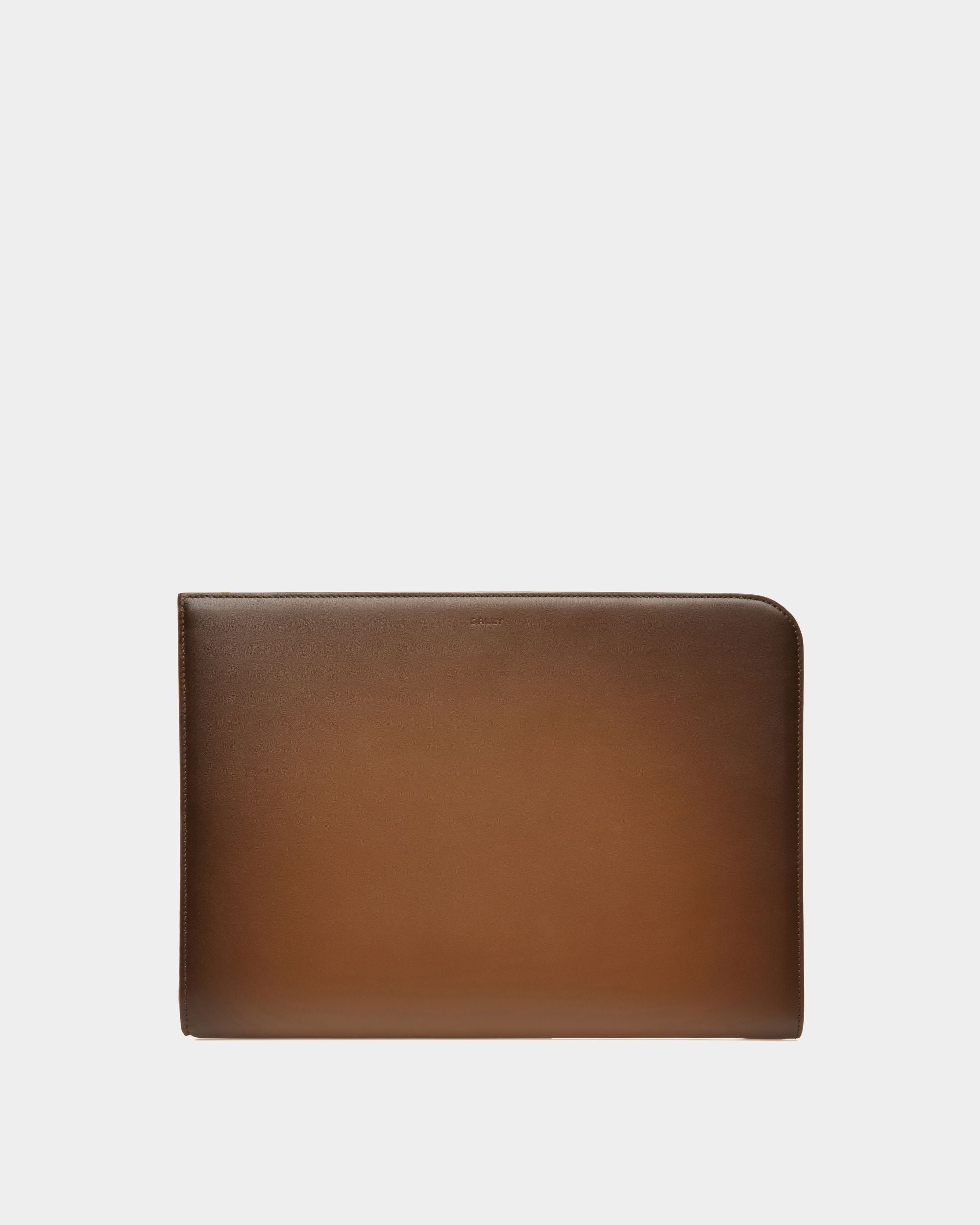 Cartera Speciale Tech De Piel Marrón - Hombre - Bally - 01