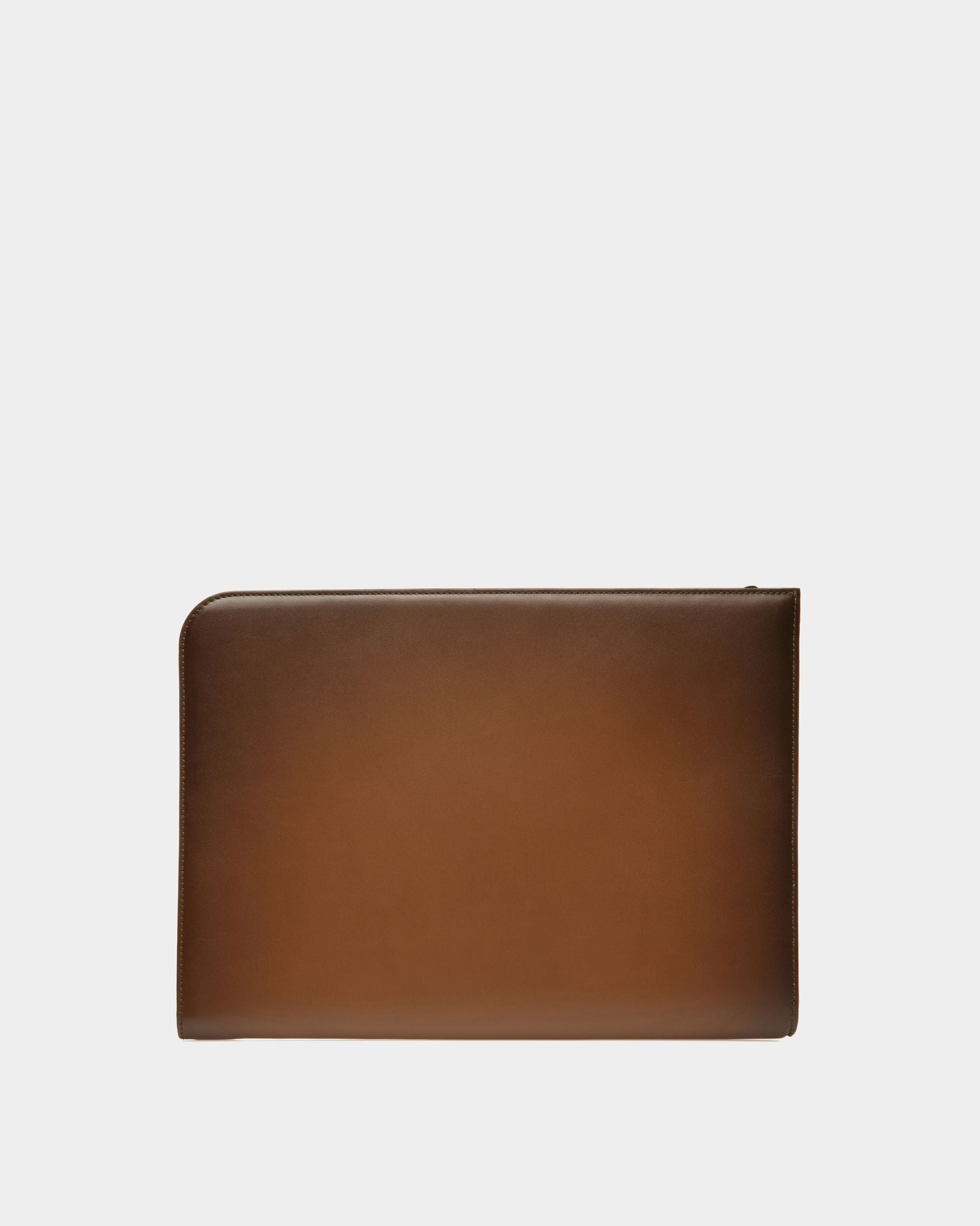Cartera Speciale Tech De Piel Marrón - Hombre - Bally - 02