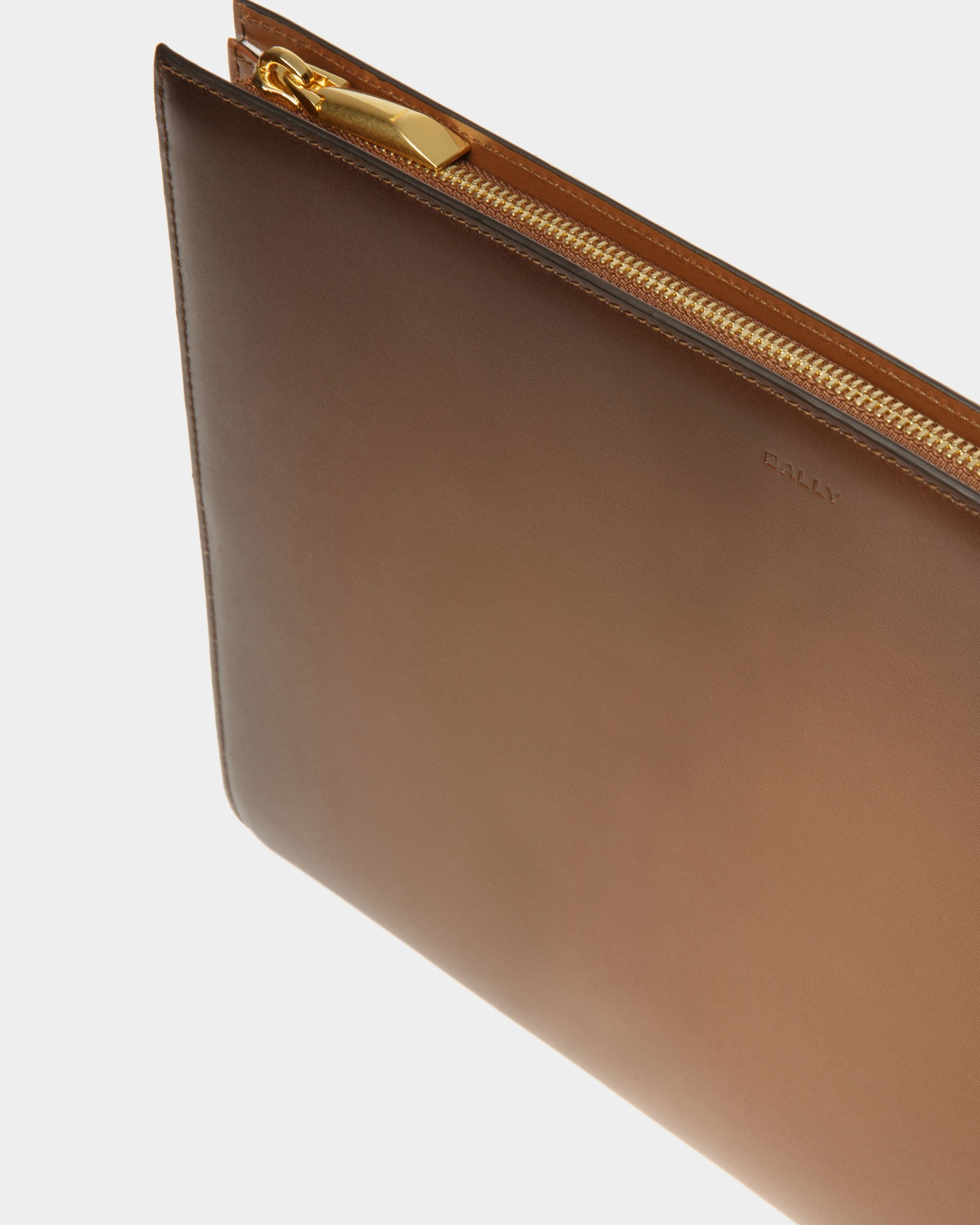 Cartera Speciale Tech De Piel Marrón - Hombre - Bally - 04
