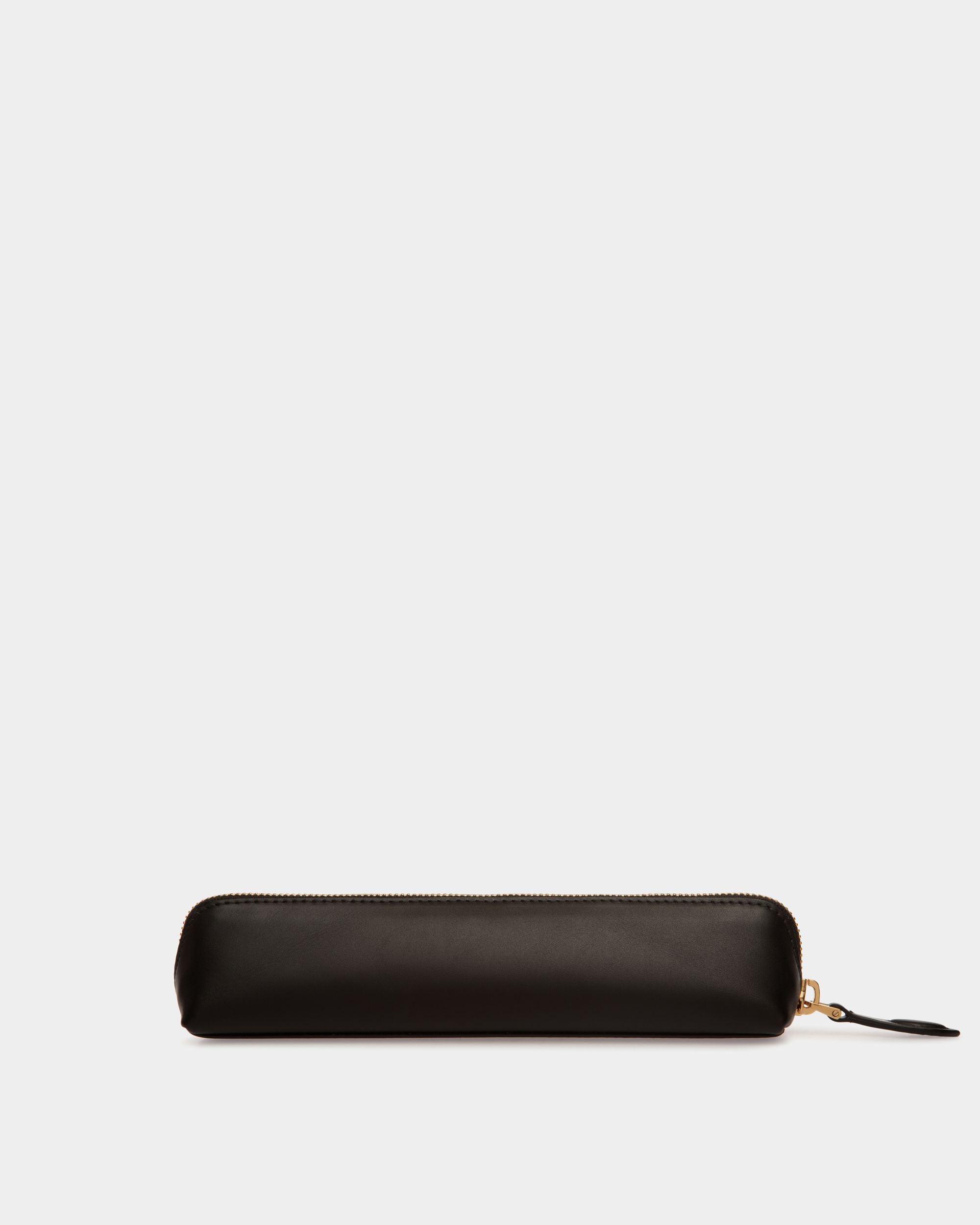Estuche Portalápices Beckett De Piel Negra - Hombre - Bally - 02