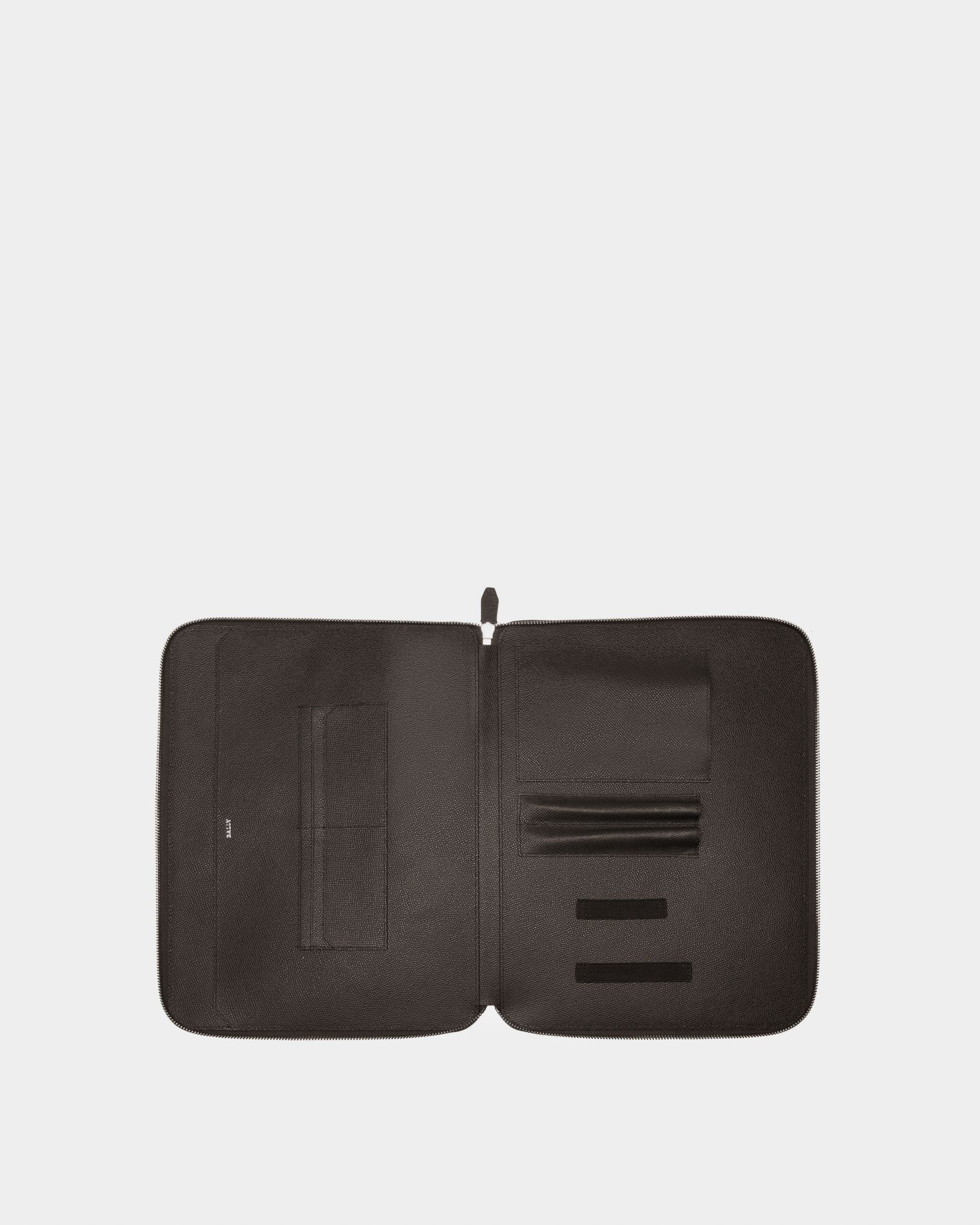 Tatik Funda Para Dispositivos Tecnológicos En Piel De Color Negro - Hombre - Bally - 03