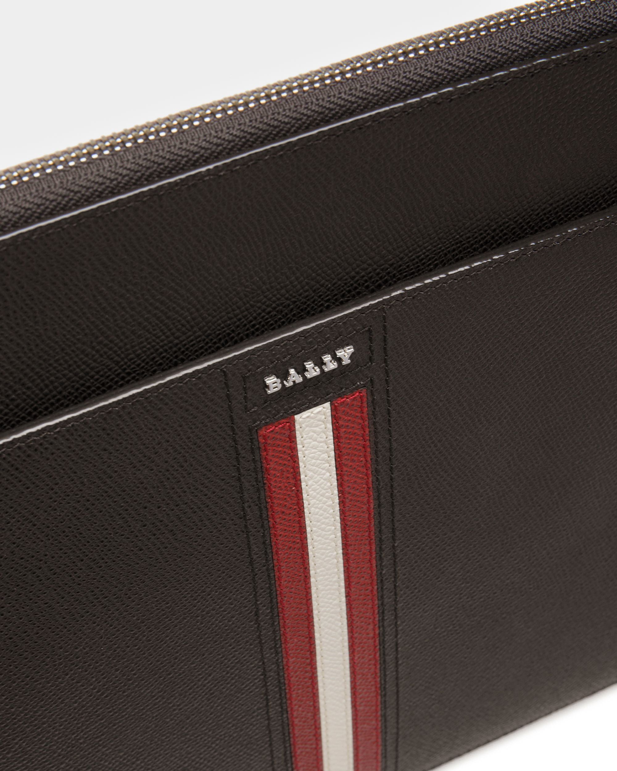 Tatik Funda Para Dispositivos Tecnológicos En Piel De Color Negro - Hombre - Bally - 04