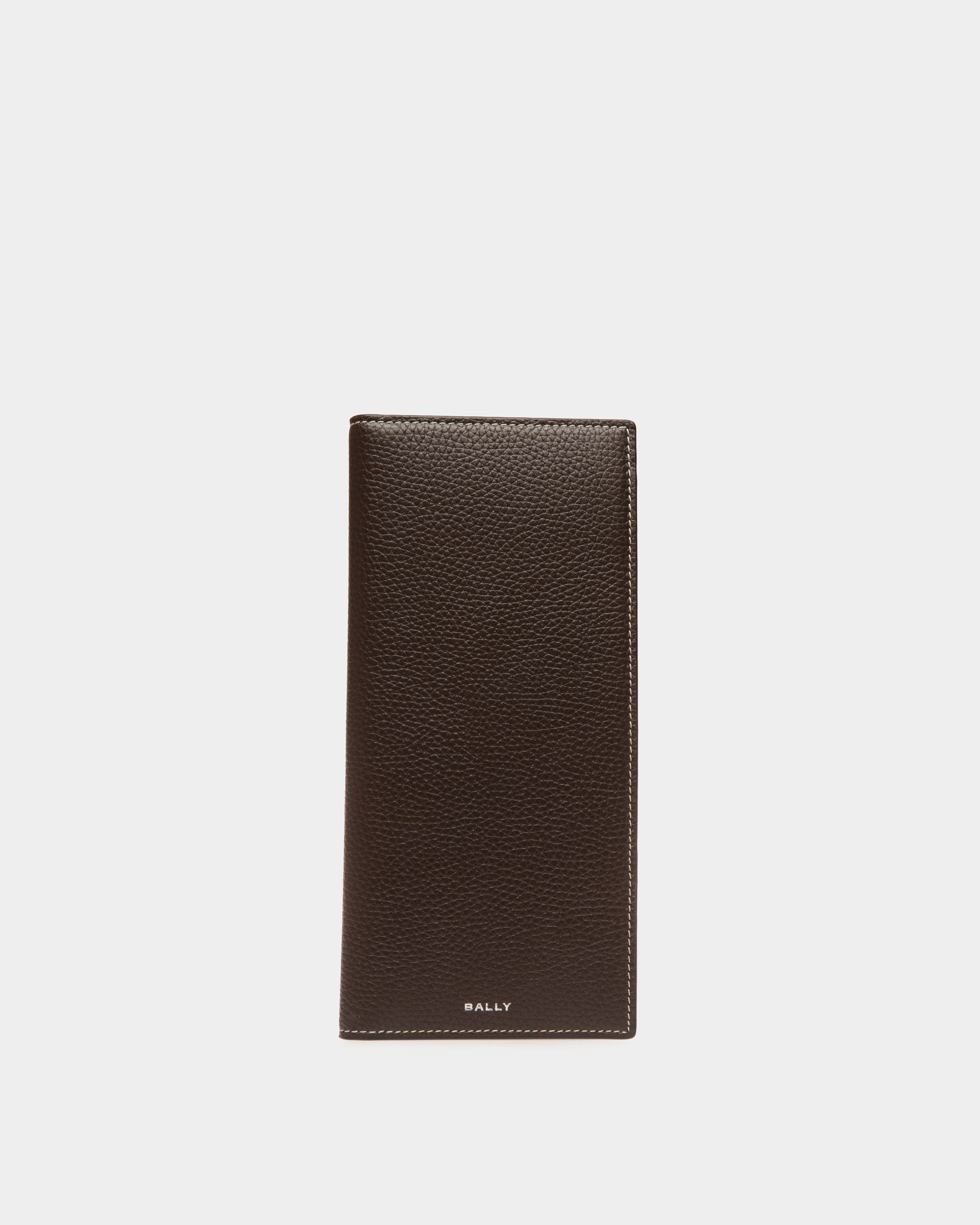 Oeden Continental Wallet in Ebano Leather - Men's - Bally - 01
