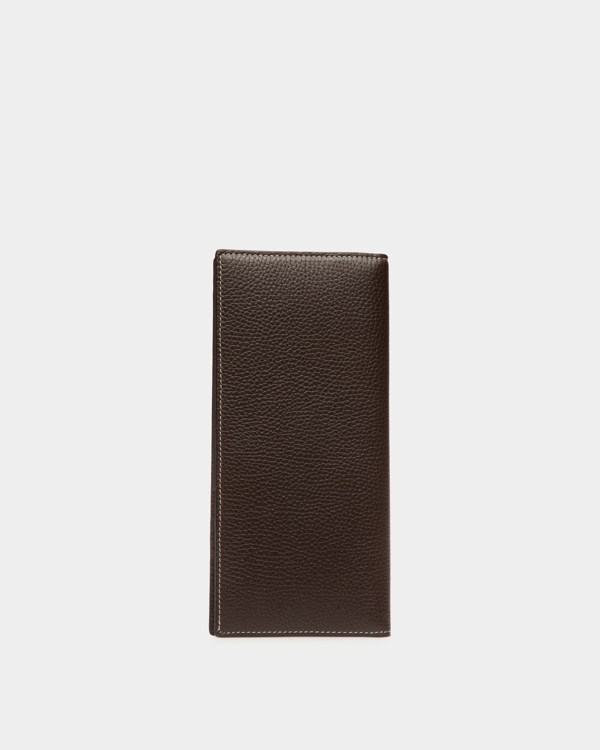 Oeden Continental Wallet in Ebano Leather - Men's - Bally - 02