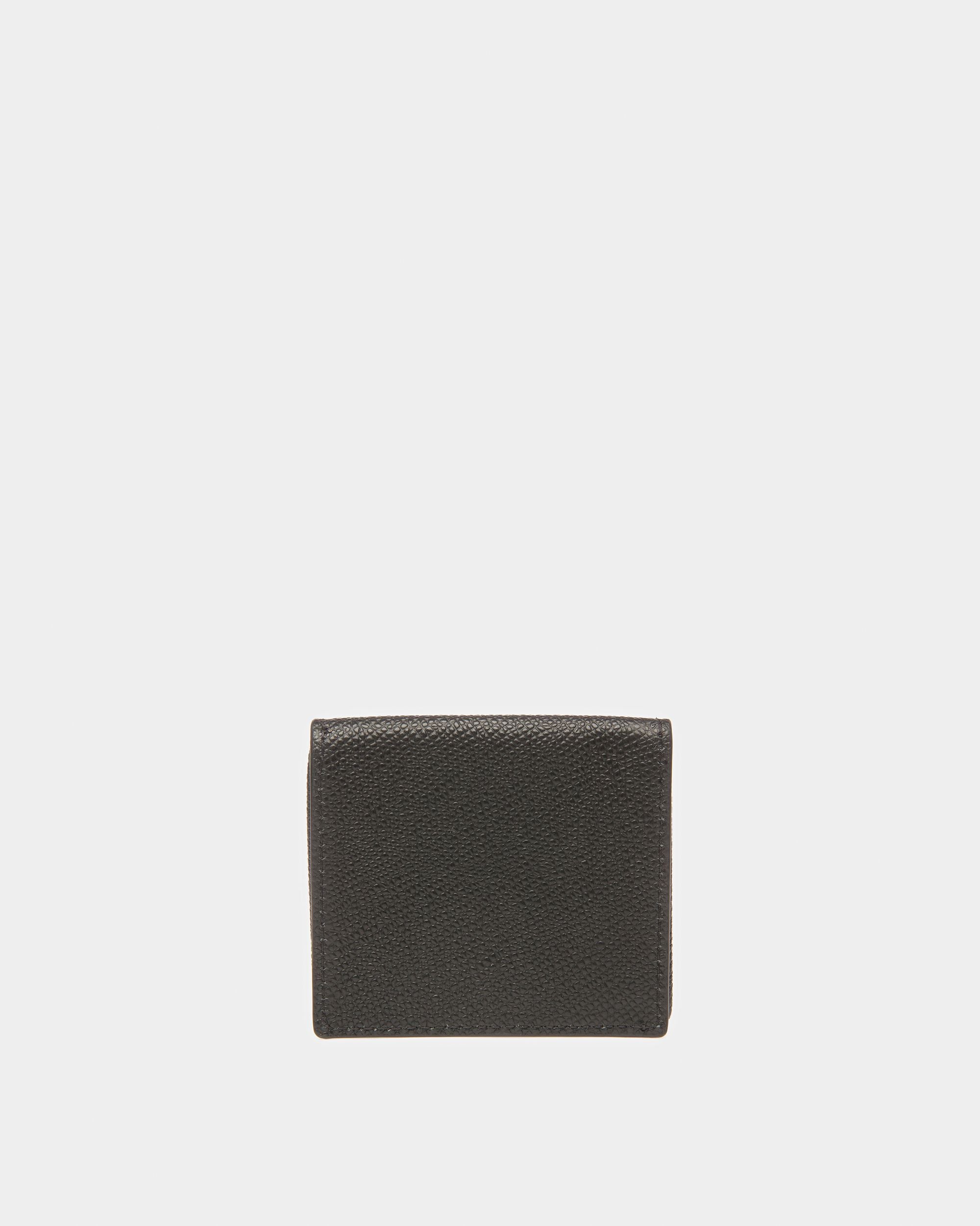Birras Monedero De Piel En Negro Y Azul Neón - Hombre - Bally - 02