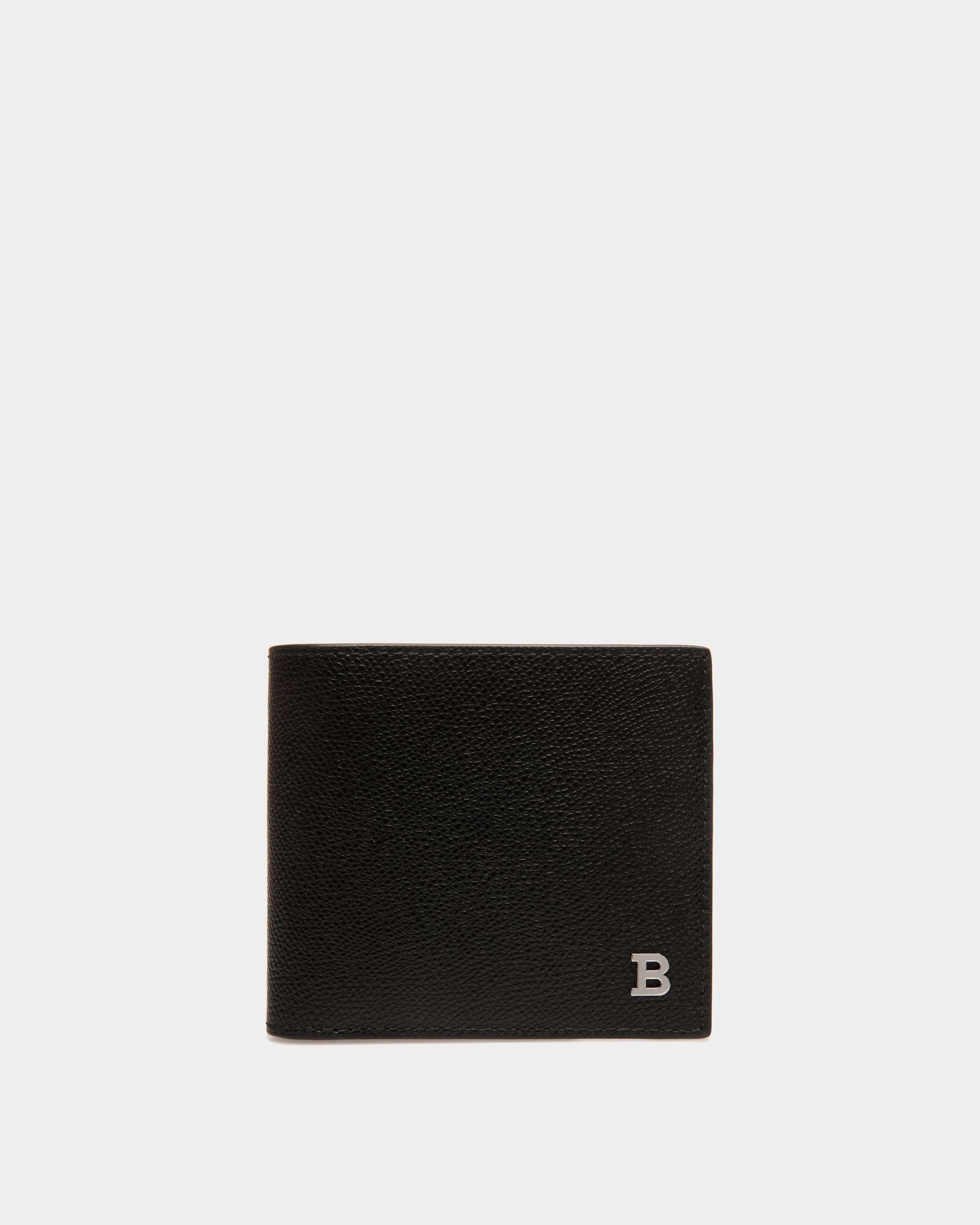 Coin Wallet In Black Bovine - Men's - Bally - 01