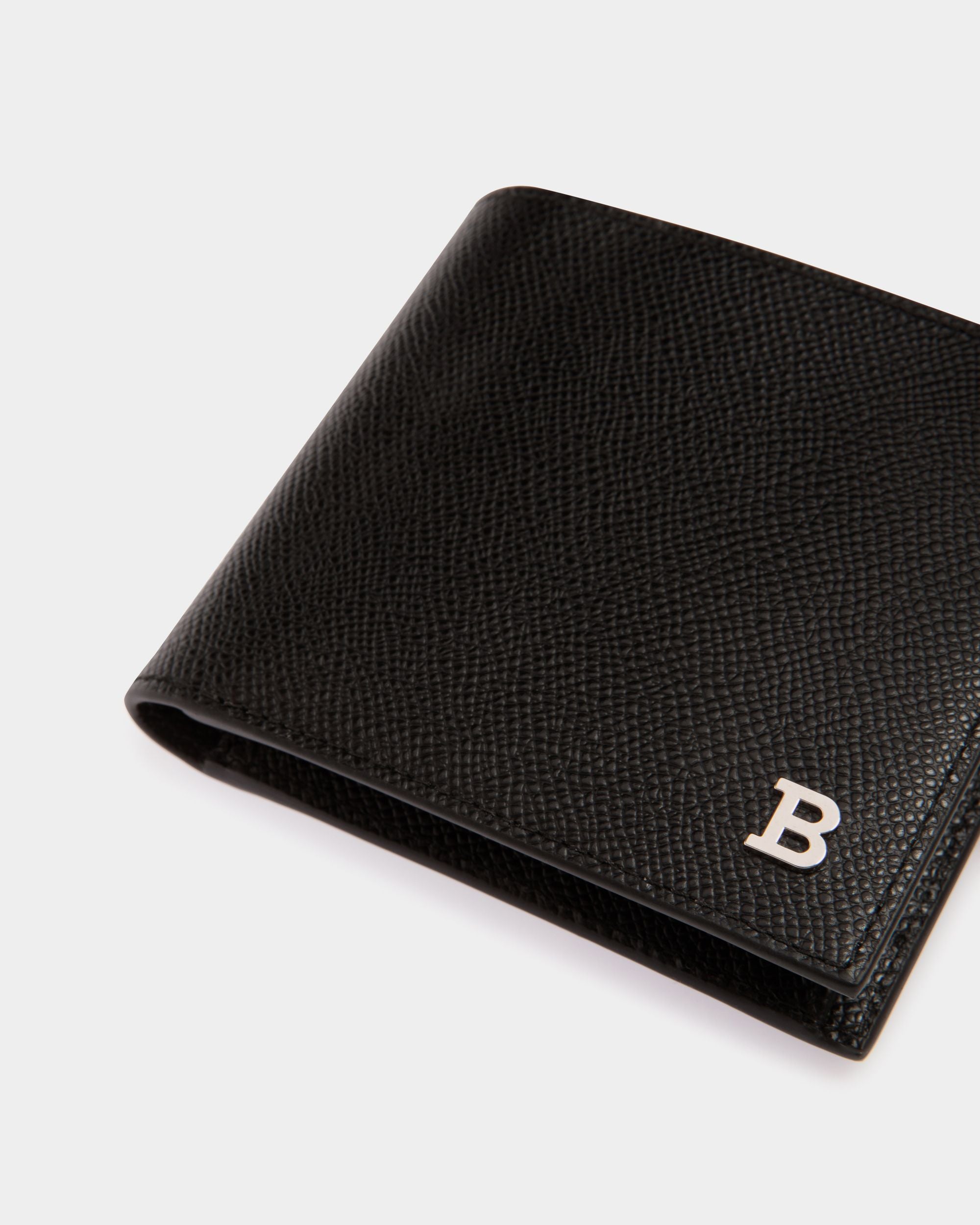 Coin Wallet In Black Bovine - Men's - Bally - 04