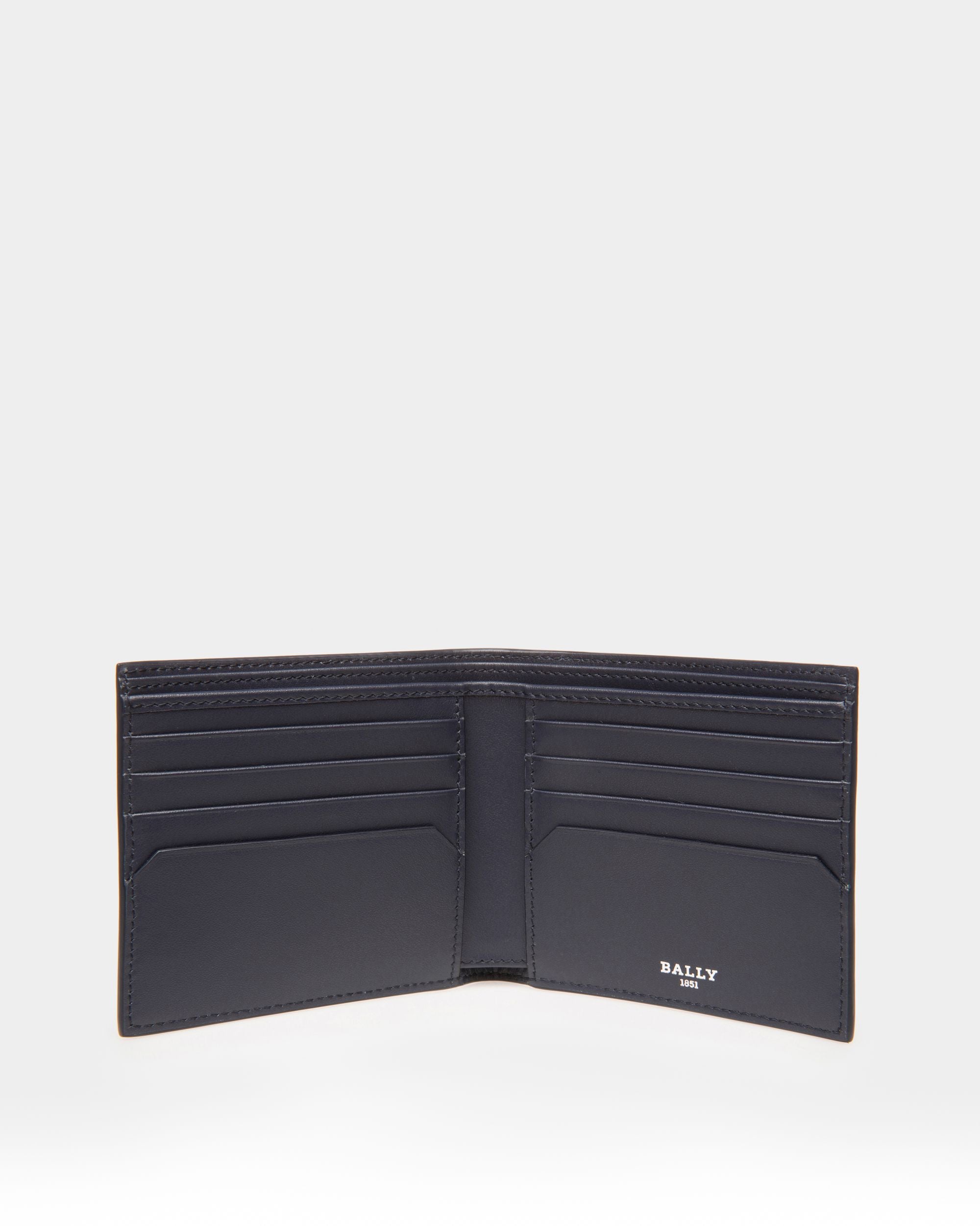 Brasai Cartera En Piel De Color Gris - Hombre - Bally - 03