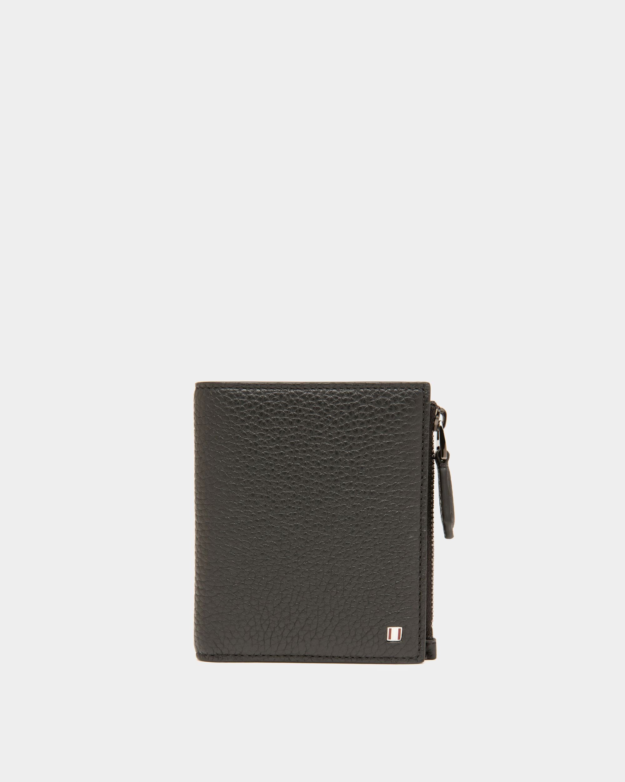 Bunner Cartera En Piel De Color Negro - Hombre - Bally - 01