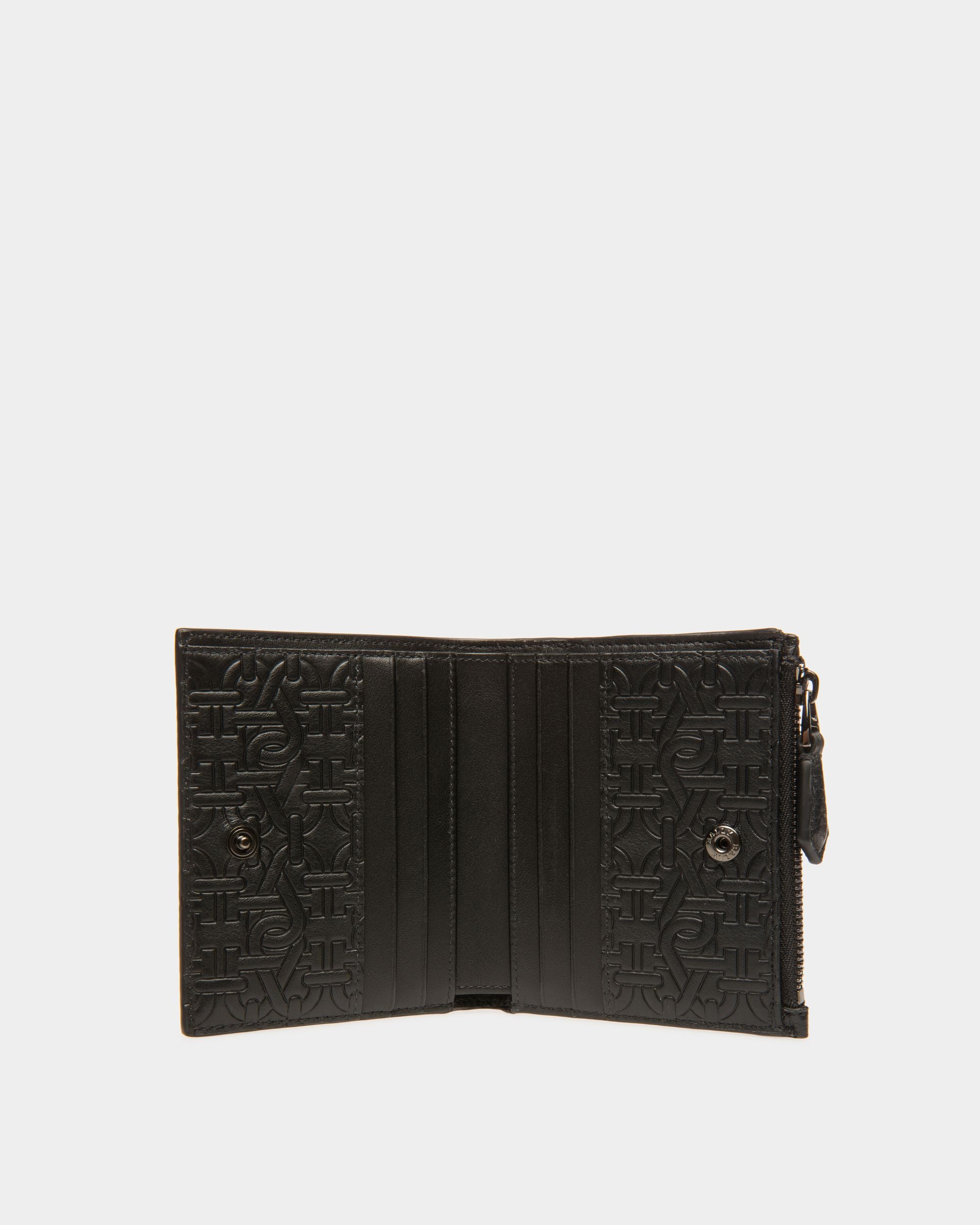 Bunner Cartera En Piel De Color Negro - Hombre - Bally - 03