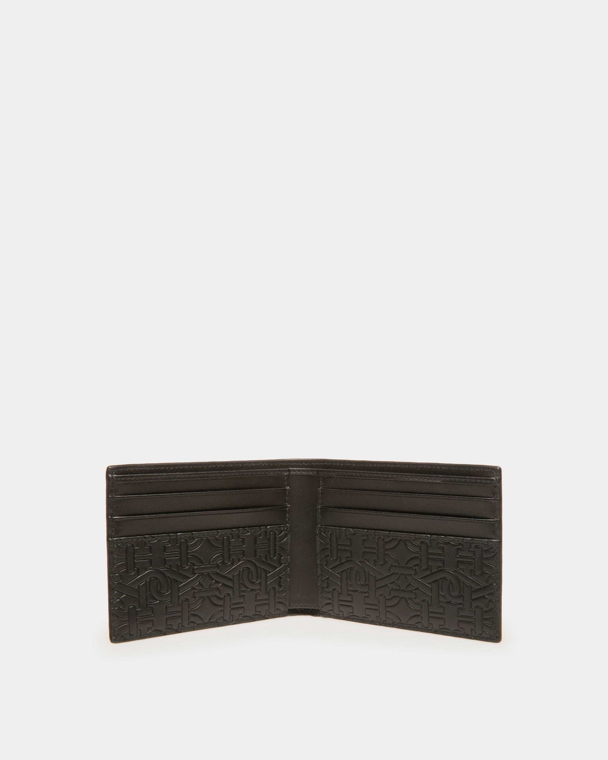 Bevye Cartera En Piel De Color Negro - Hombre - Bally - 03