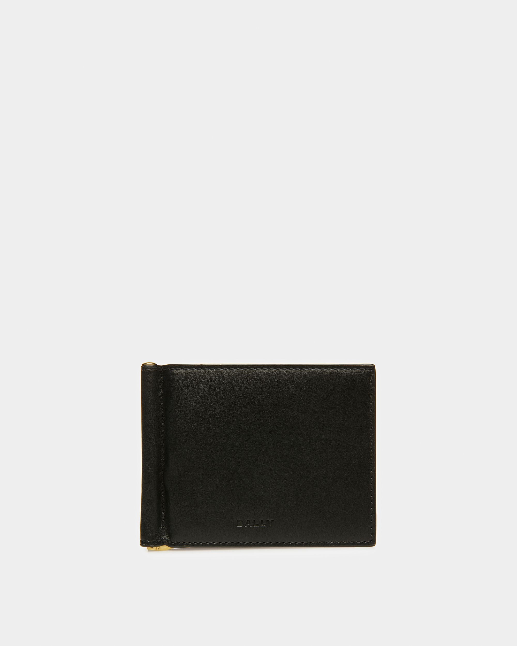 Cartera Plegable Con Pinza De Piel Talabartería - Hombre - Bally - 01