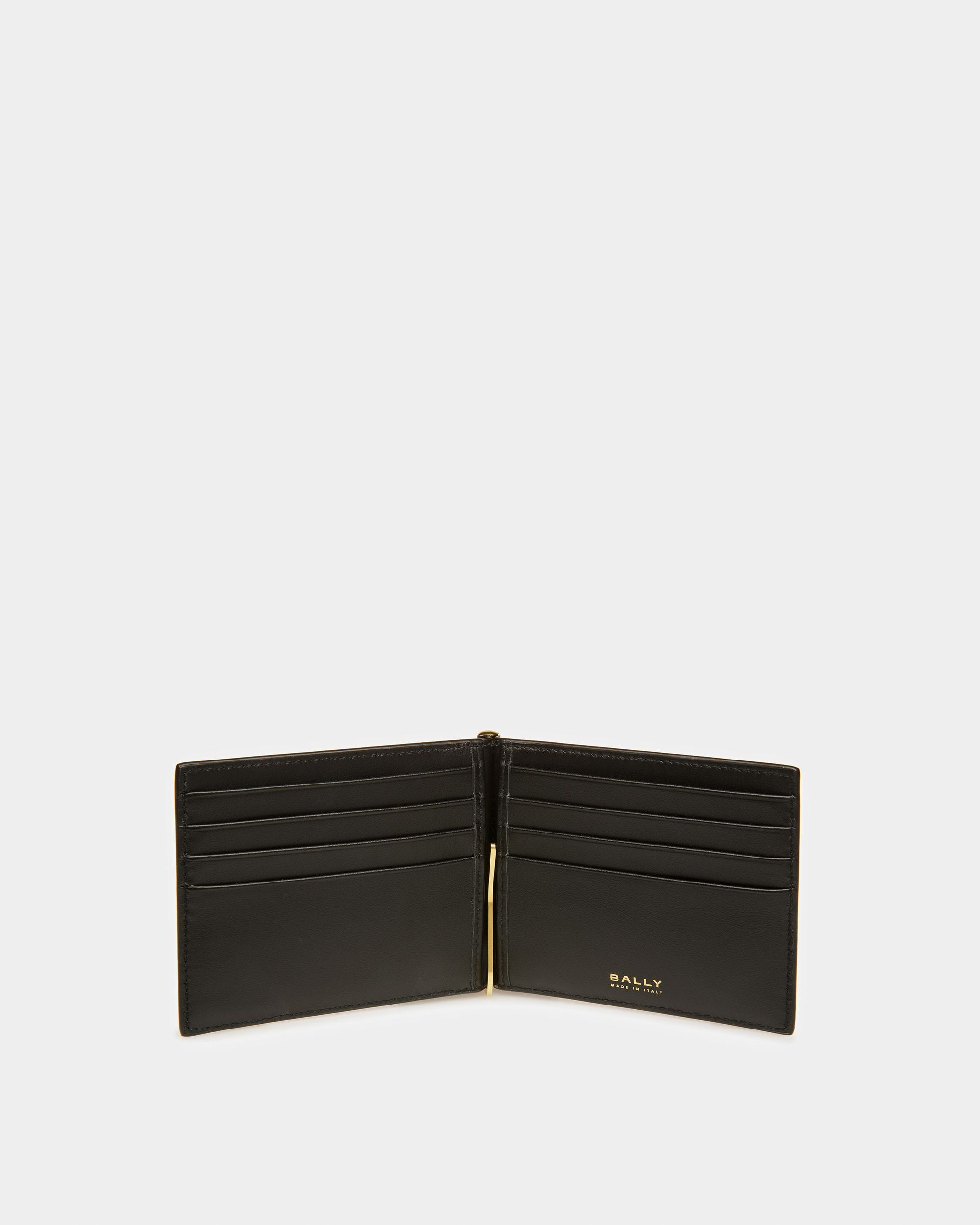 Cartera Plegable Con Pinza De Piel Talabartería - Hombre - Bally - 03