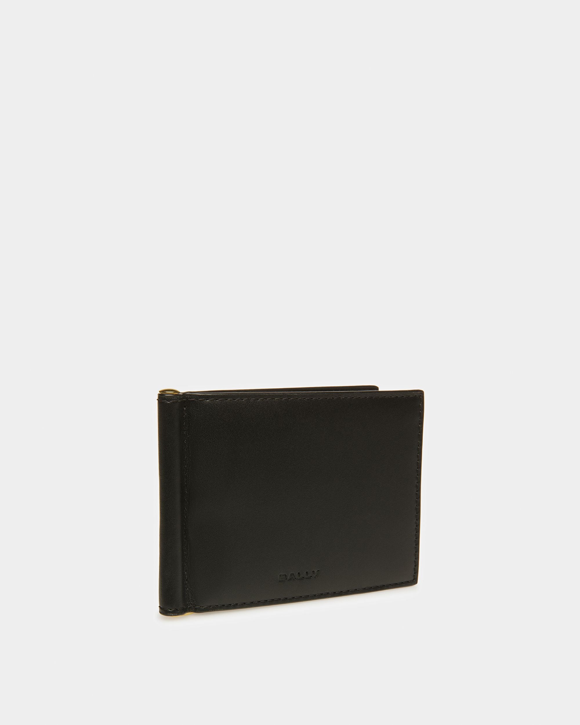 Cartera Plegable Con Pinza De Piel Talabartería - Hombre - Bally - 05