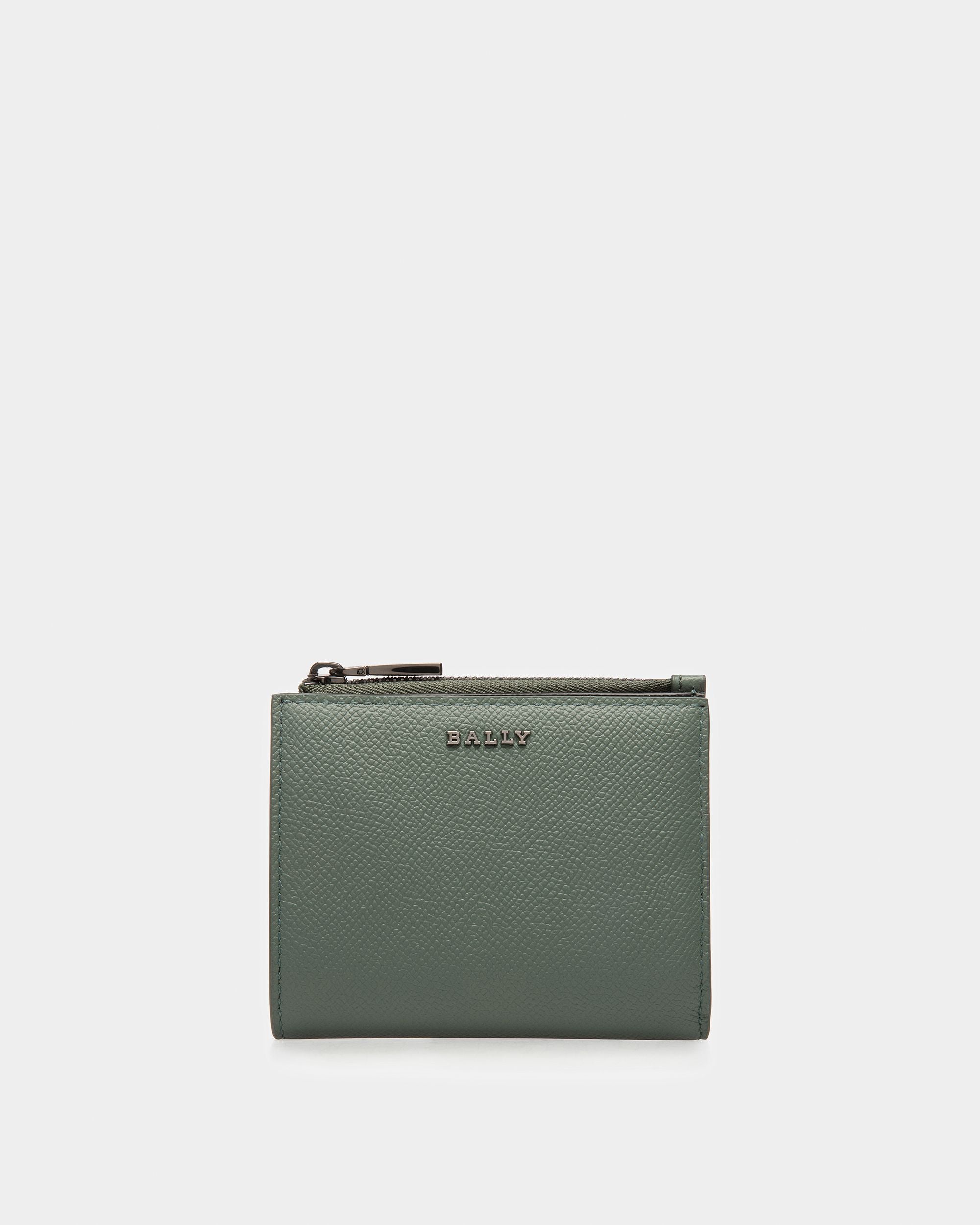 Bunner Cartera De Piel En Salvia Y Negro - Hombre - Bally - 01