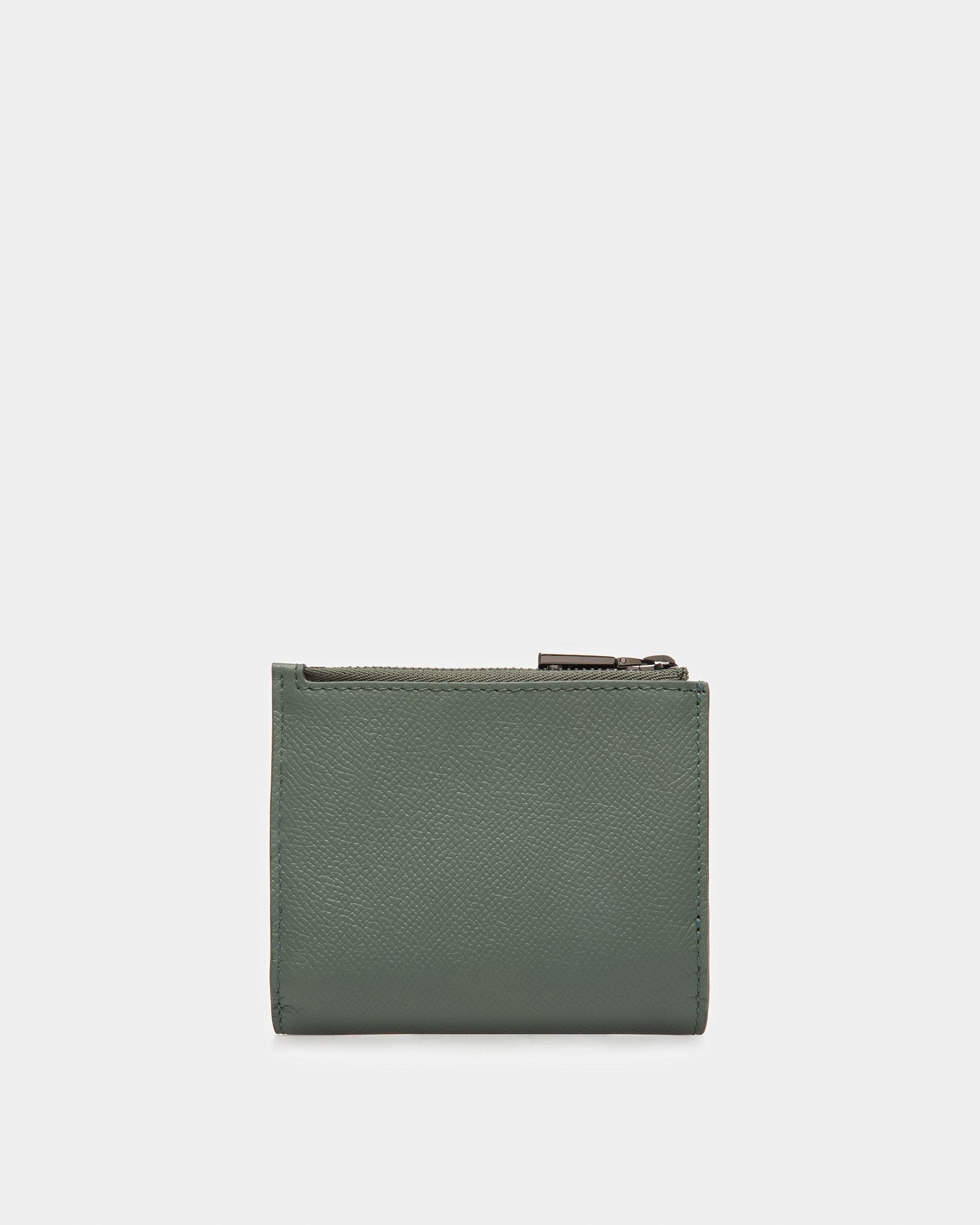 Bunner Cartera De Piel En Salvia Y Negro - Hombre - Bally - 02