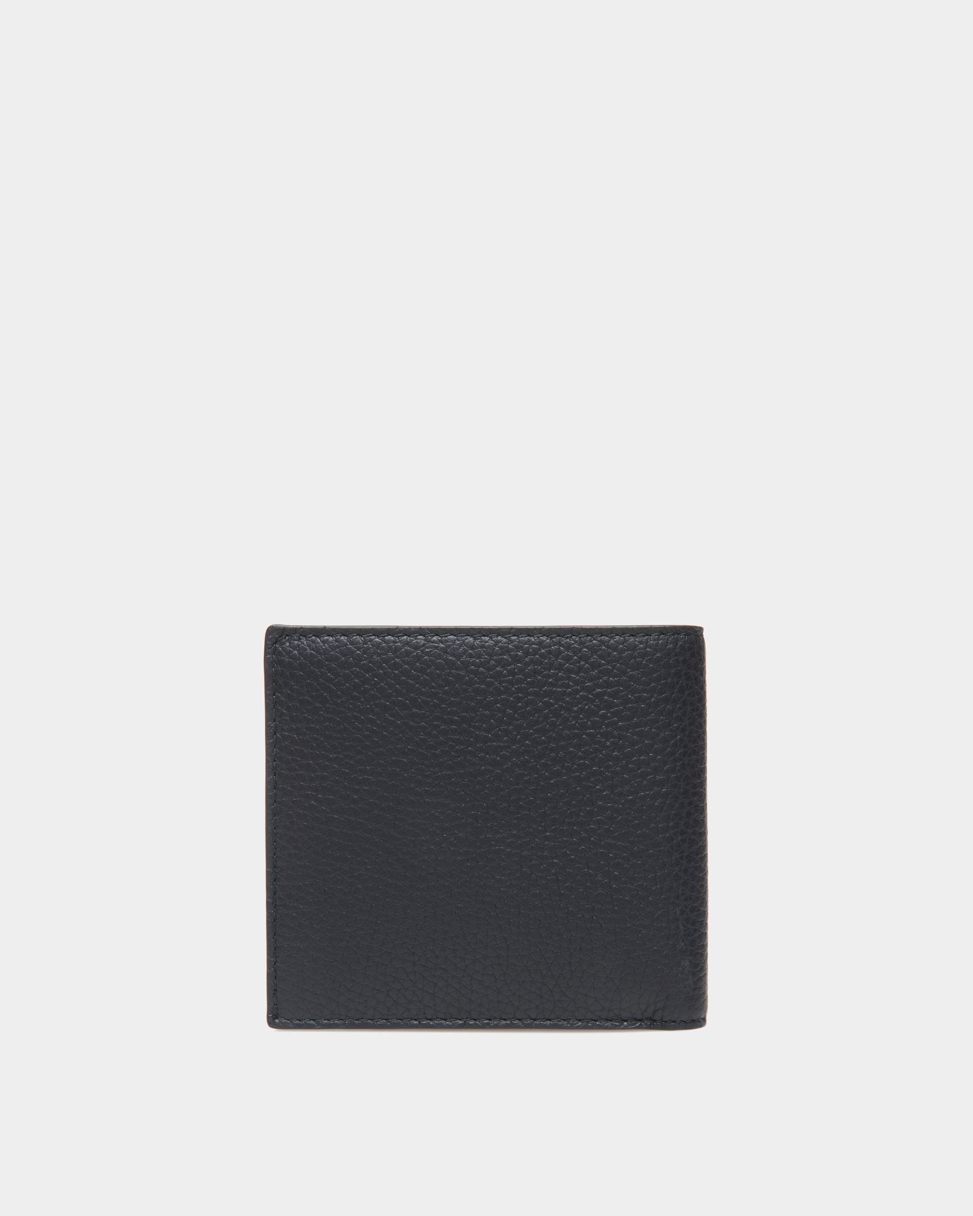 Cartera Plegable Ribbon De Piel Navy Blue - Hombre - Bally - 02