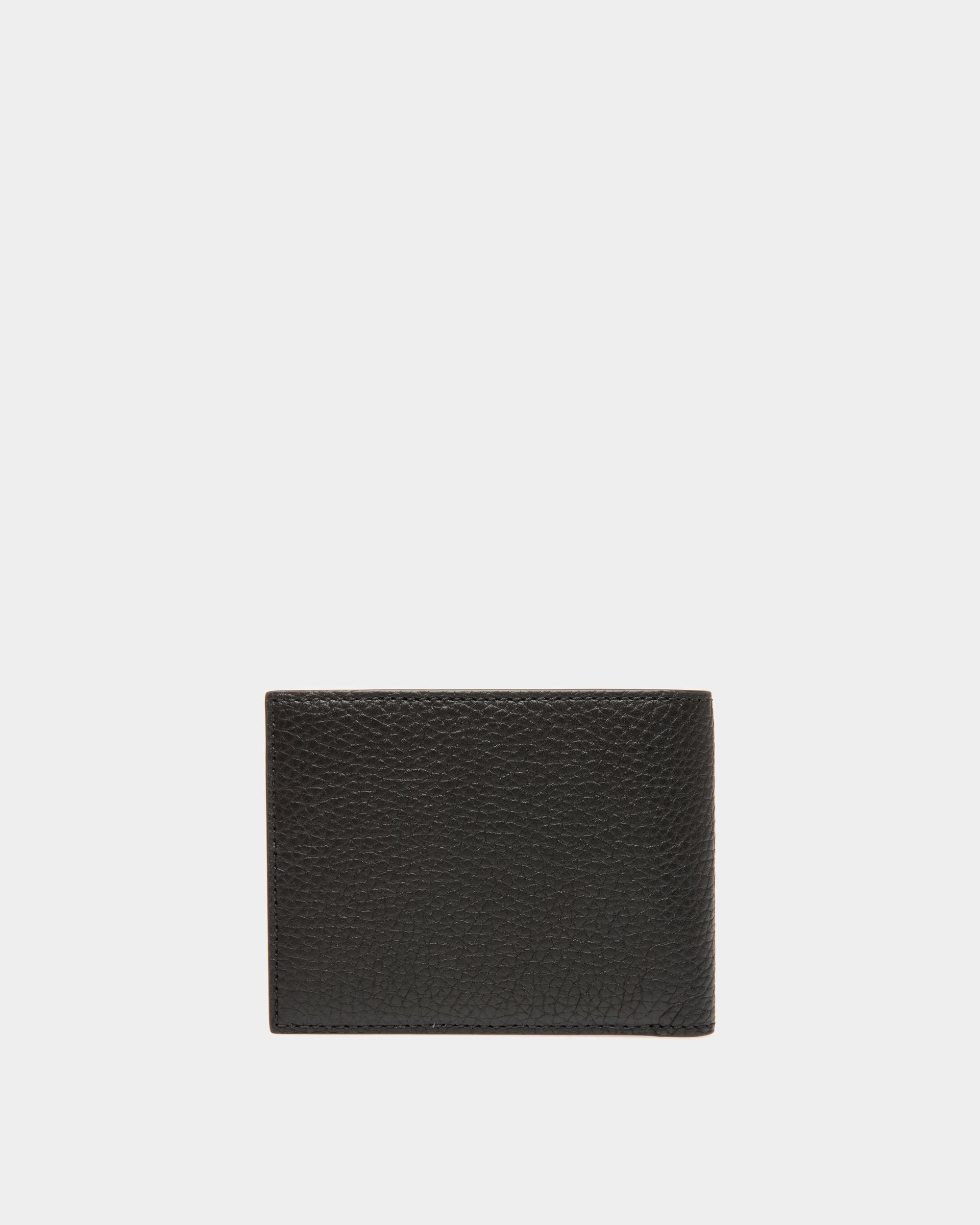 Cartera Plegable Ribbon De Piel Negra - Hombre - Bally - 02