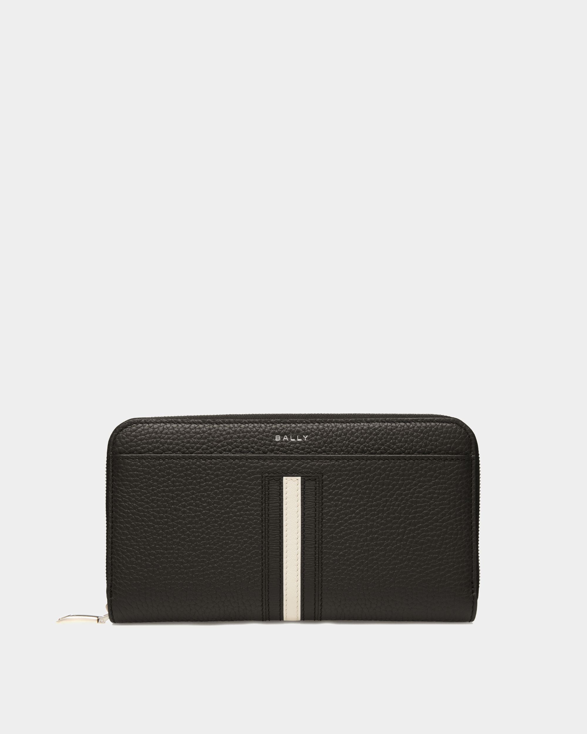 Cartera Ribbon De Piel En Negro - Hombre - Bally - 01