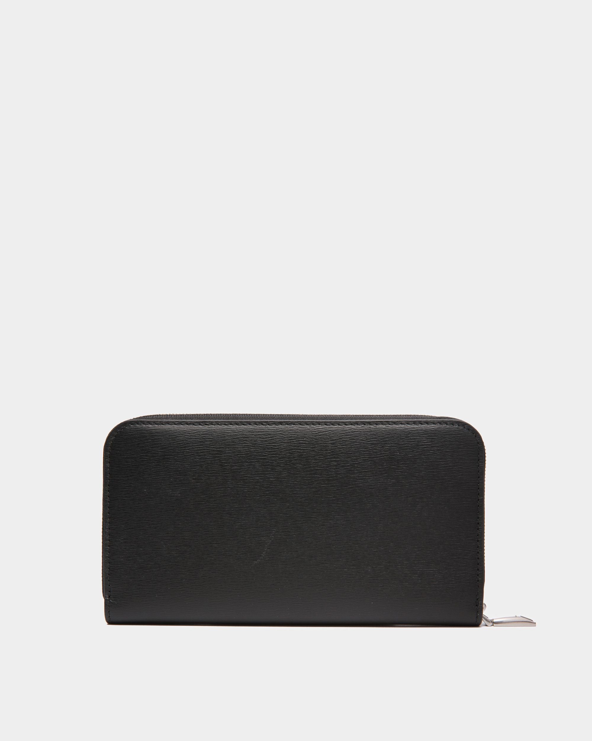 Crossing Zip Around Wallet in Leather - Men's - Bally - 02