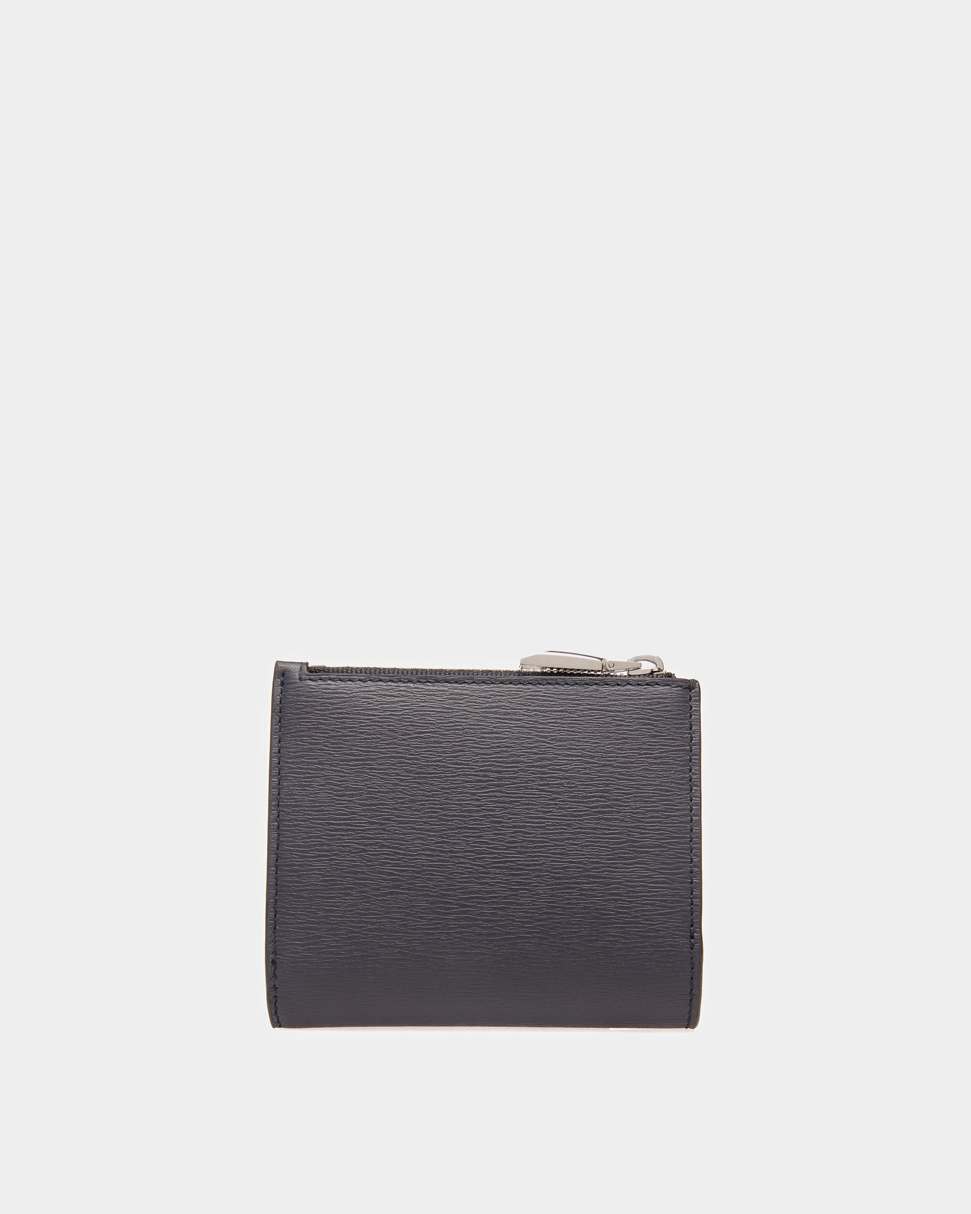 Cartera Crossing De Piel En Azul Oscuro - Hombre - Bally - 02