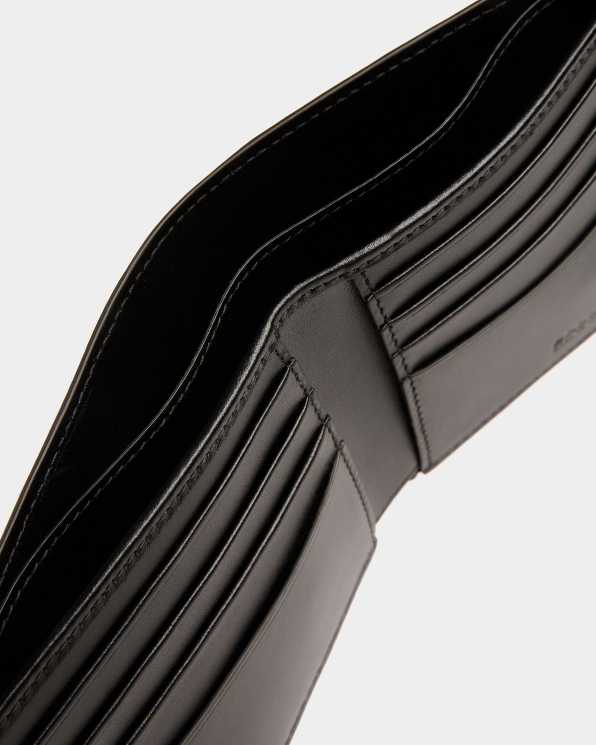 Cartera Banque De Piel En Negro - Hombre - Bally - 04