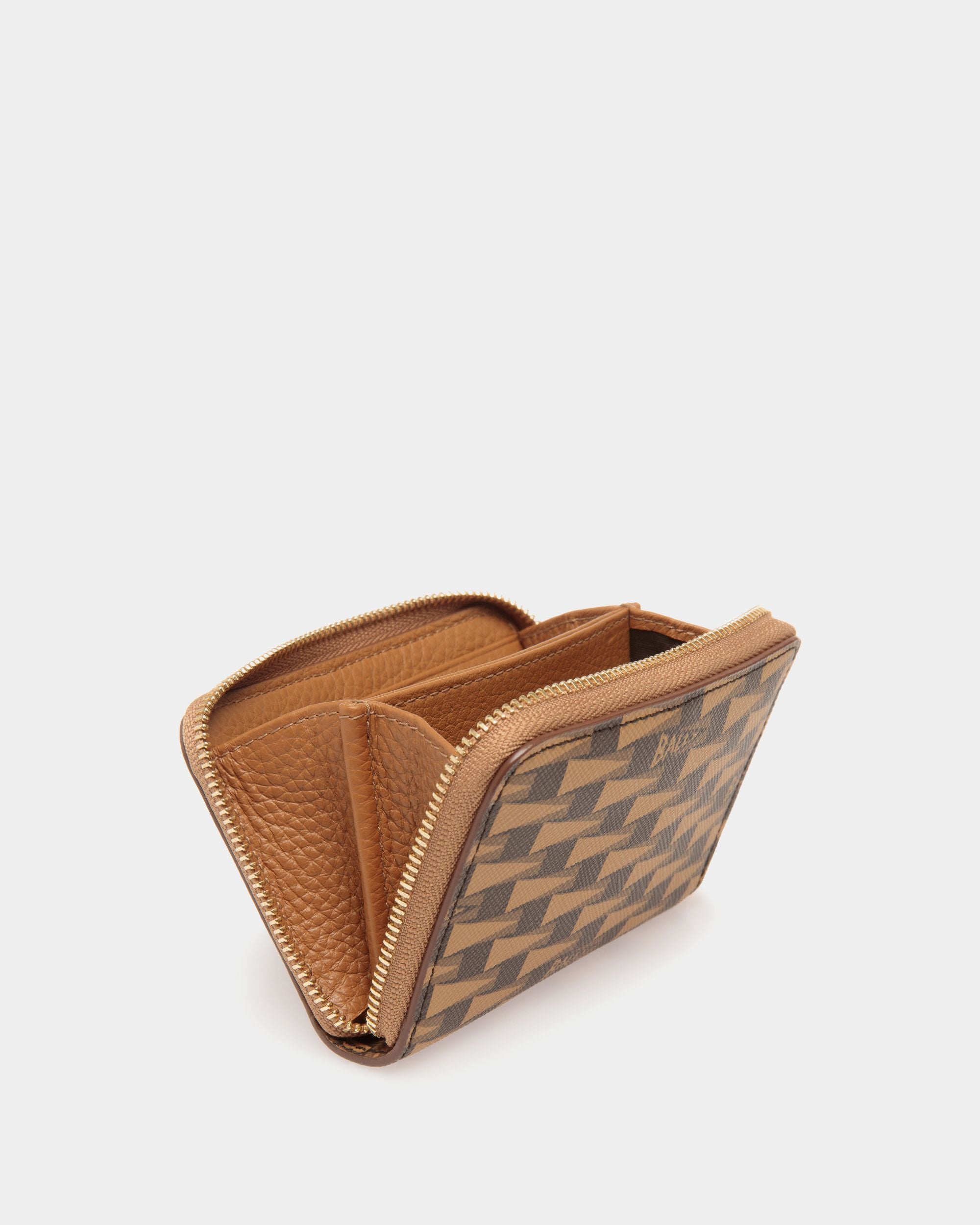 Coin Purse In Brown Synthetic - Men's - Bally - 03