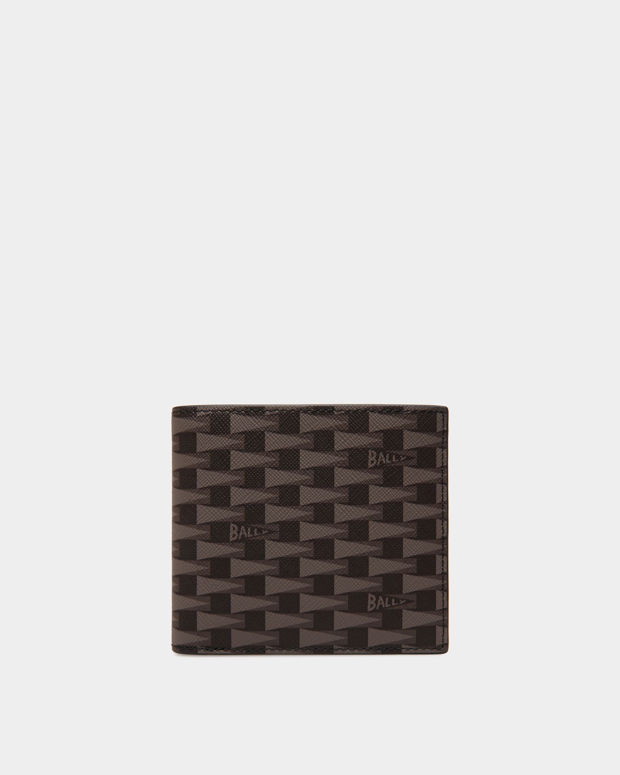 Pennant Bifold in Black Pennant Motif - Men's - Bally - 01