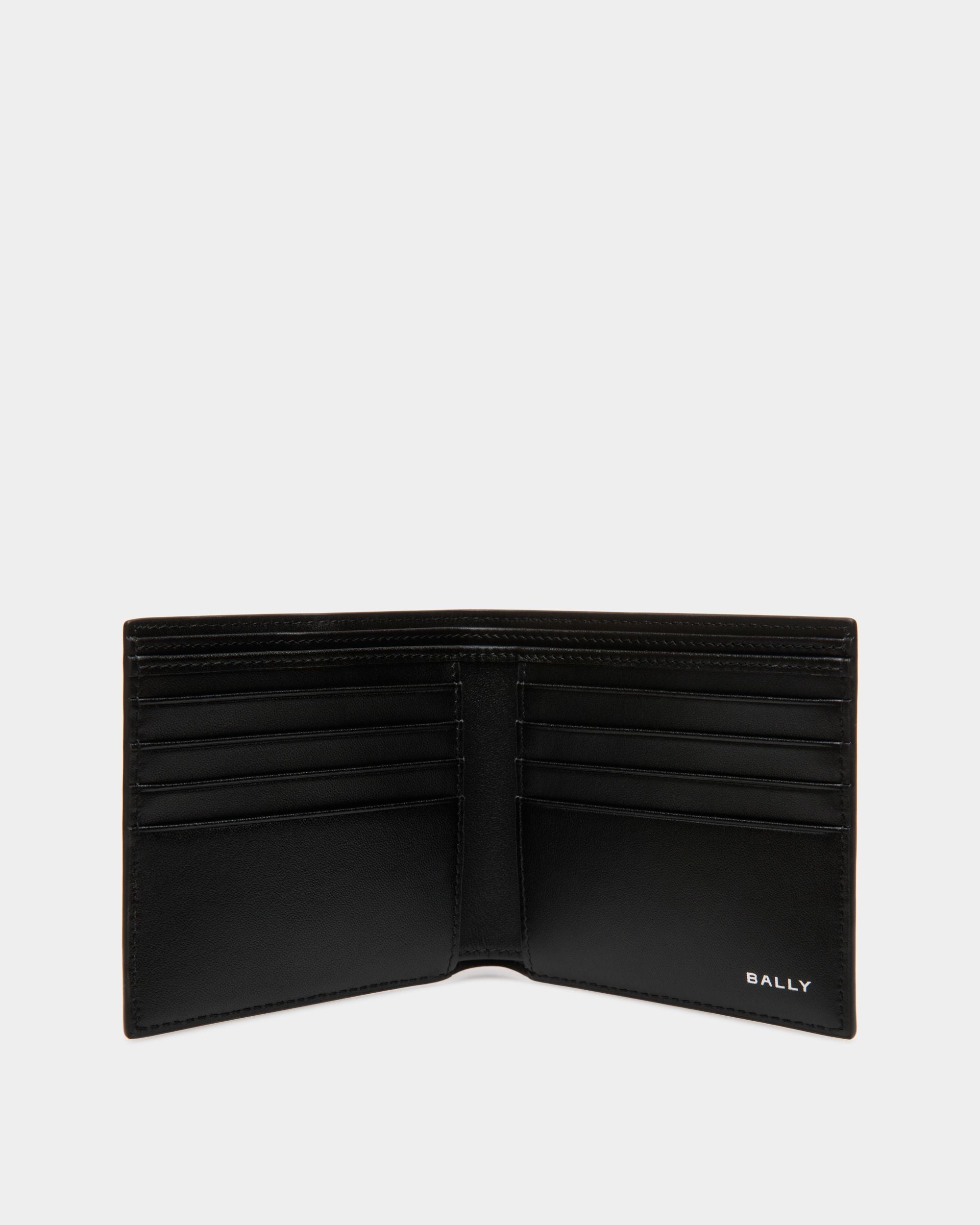 Pennant Bifold in Black Pennant Motif - Men's - Bally - 03