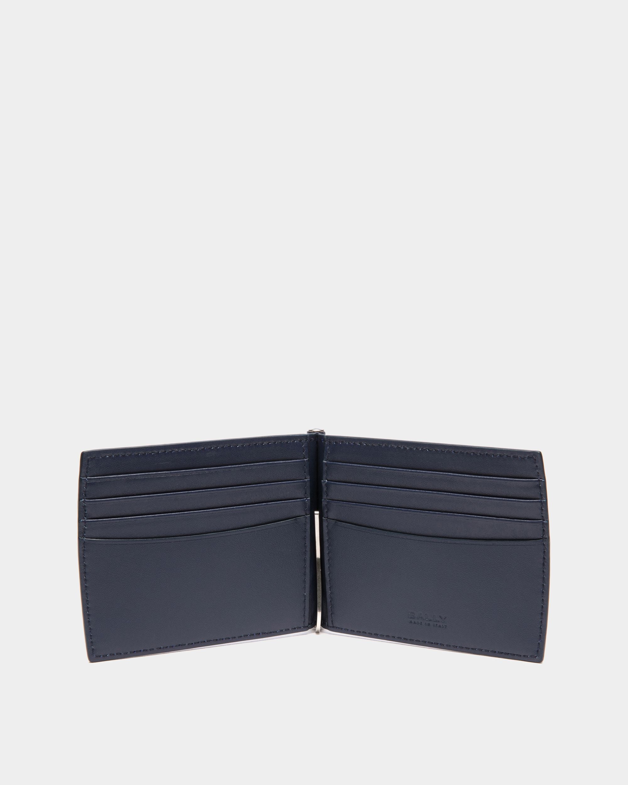 Cartera Busy Bally De Dos Pliegues En Piel Con Estampado Cocodrilo - Hombre - Bally - 03