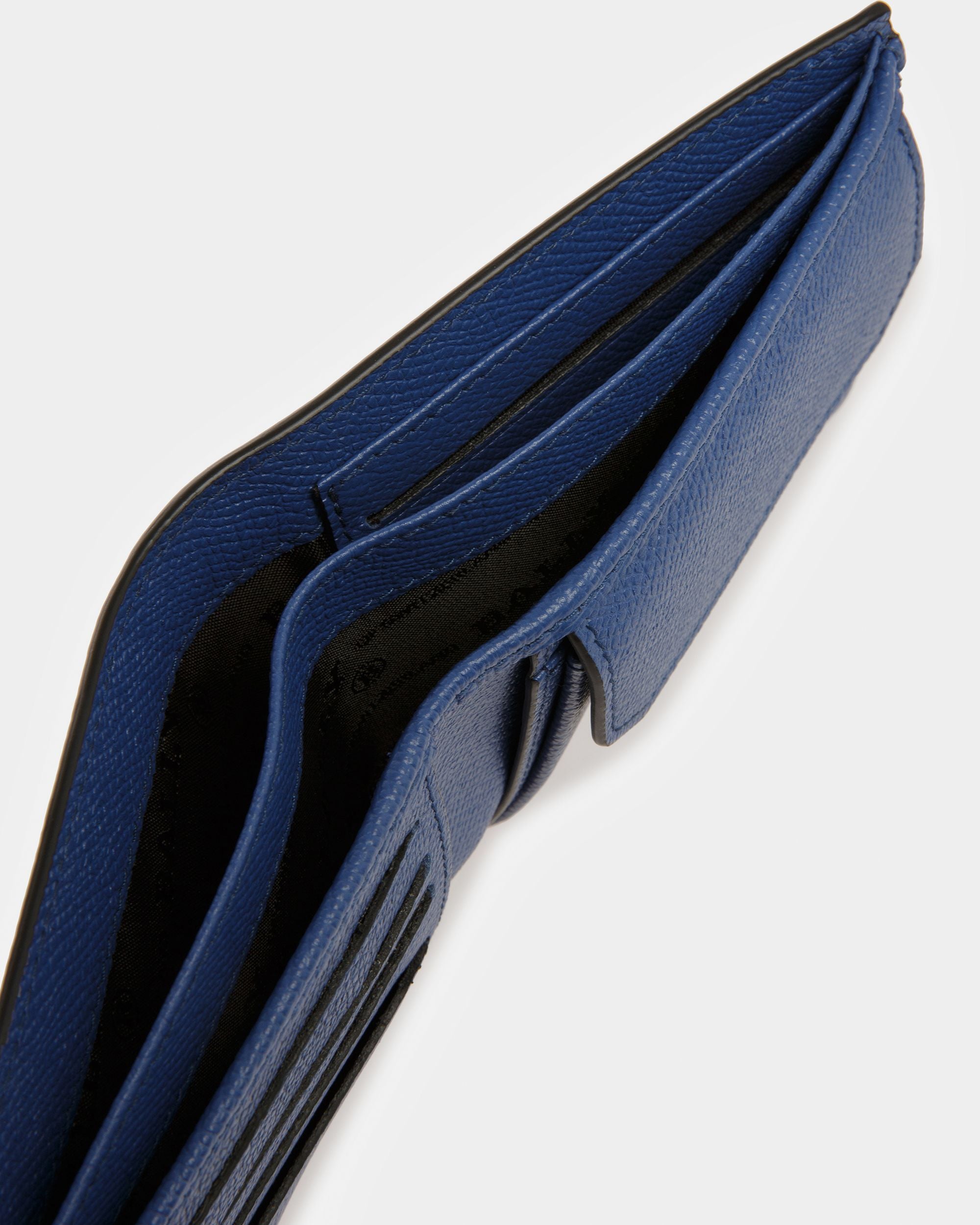 Bribel Monedero De Piel En Negro Y Azul - Hombre - Bally - 04