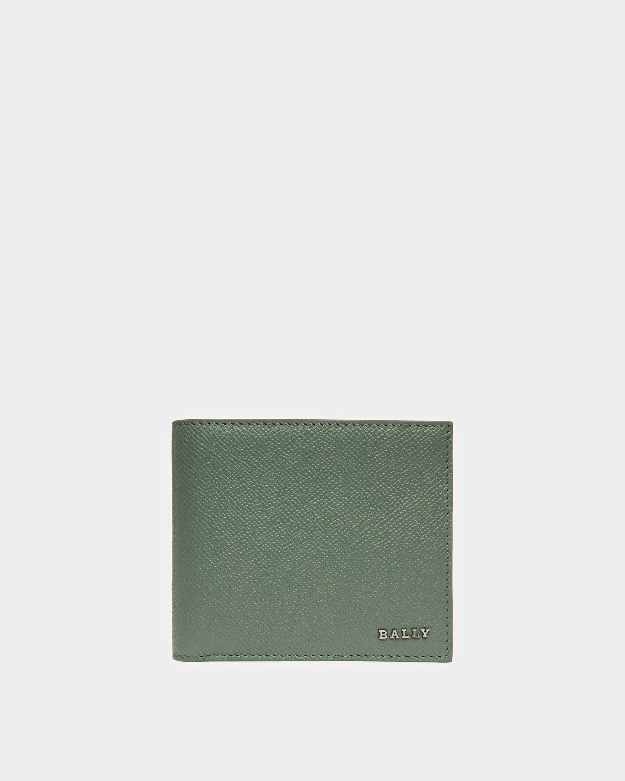 Bribel Monedero De Piel En Salvia - Hombre - Bally - 01