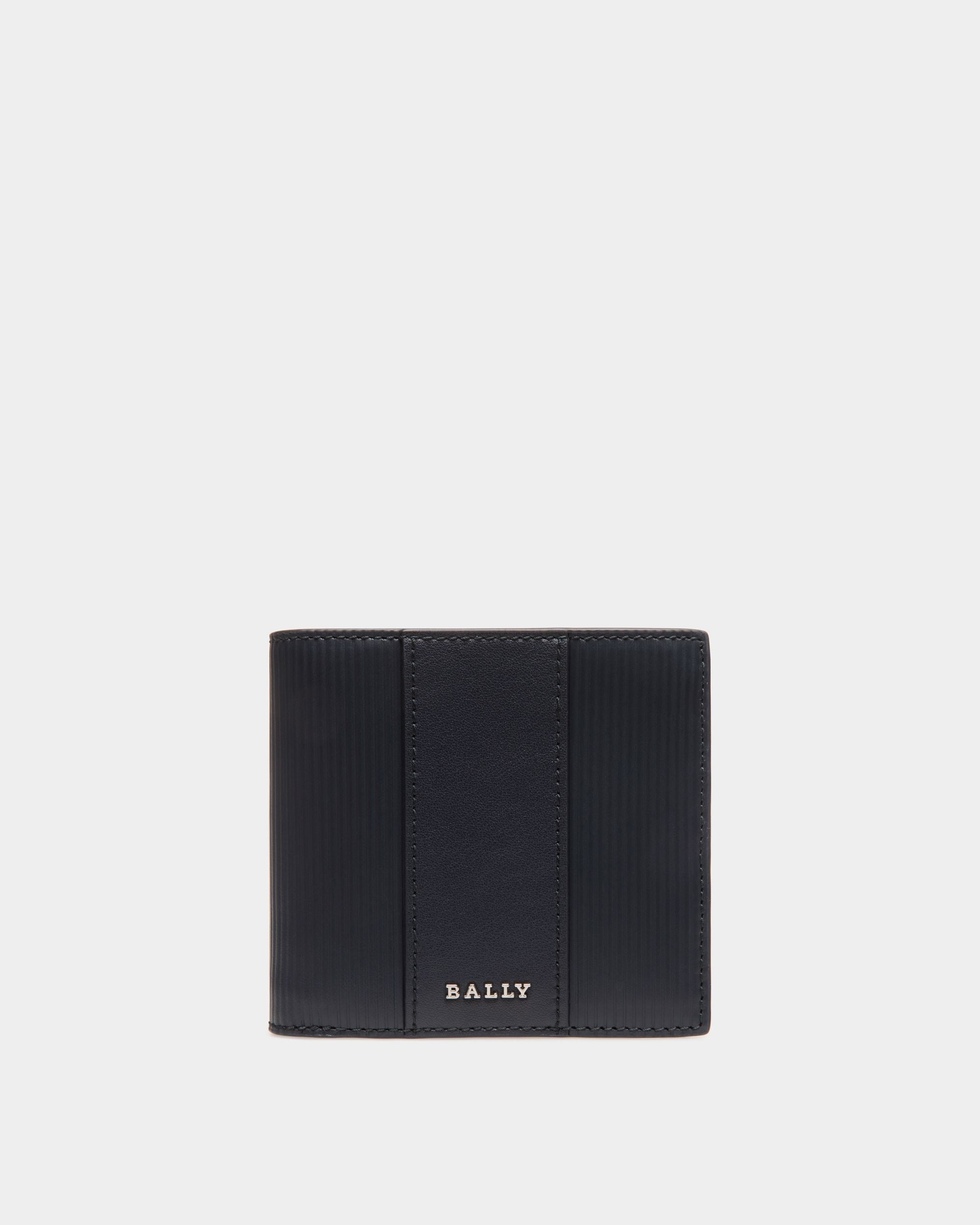 Coin Wallet In Black Bovine - Men's - Bally - 01