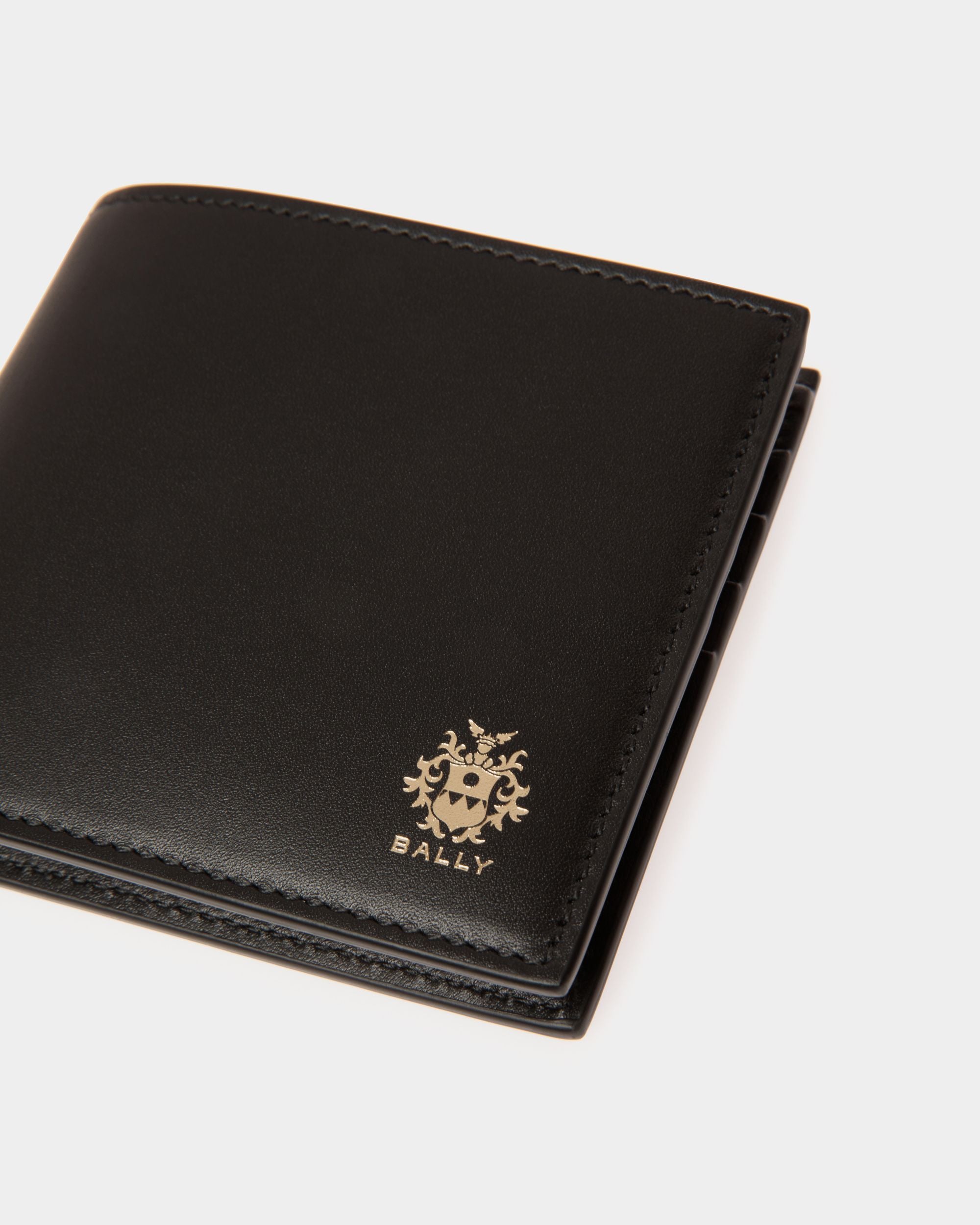Cartera Plegable Beckett De Piel Negra - Hombre - Bally - 05
