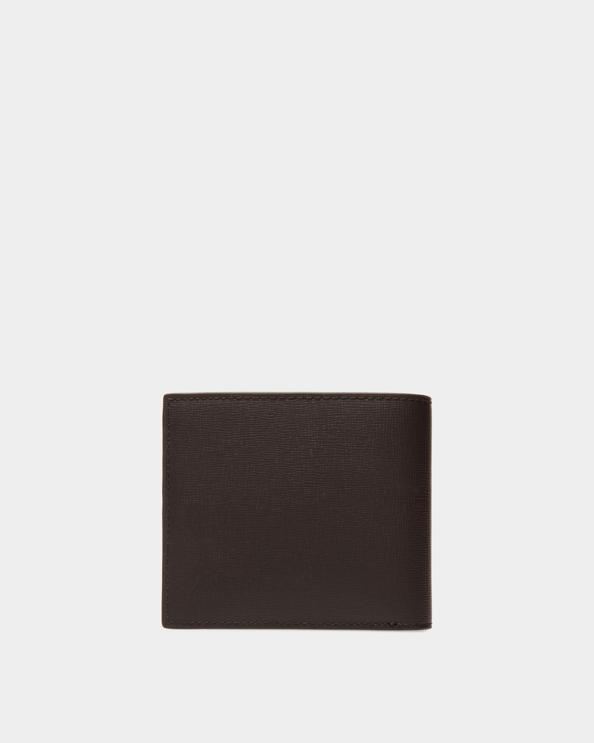 Mythos Bifold in Ebano Recycled Leather - Hombre - Bally - 02
